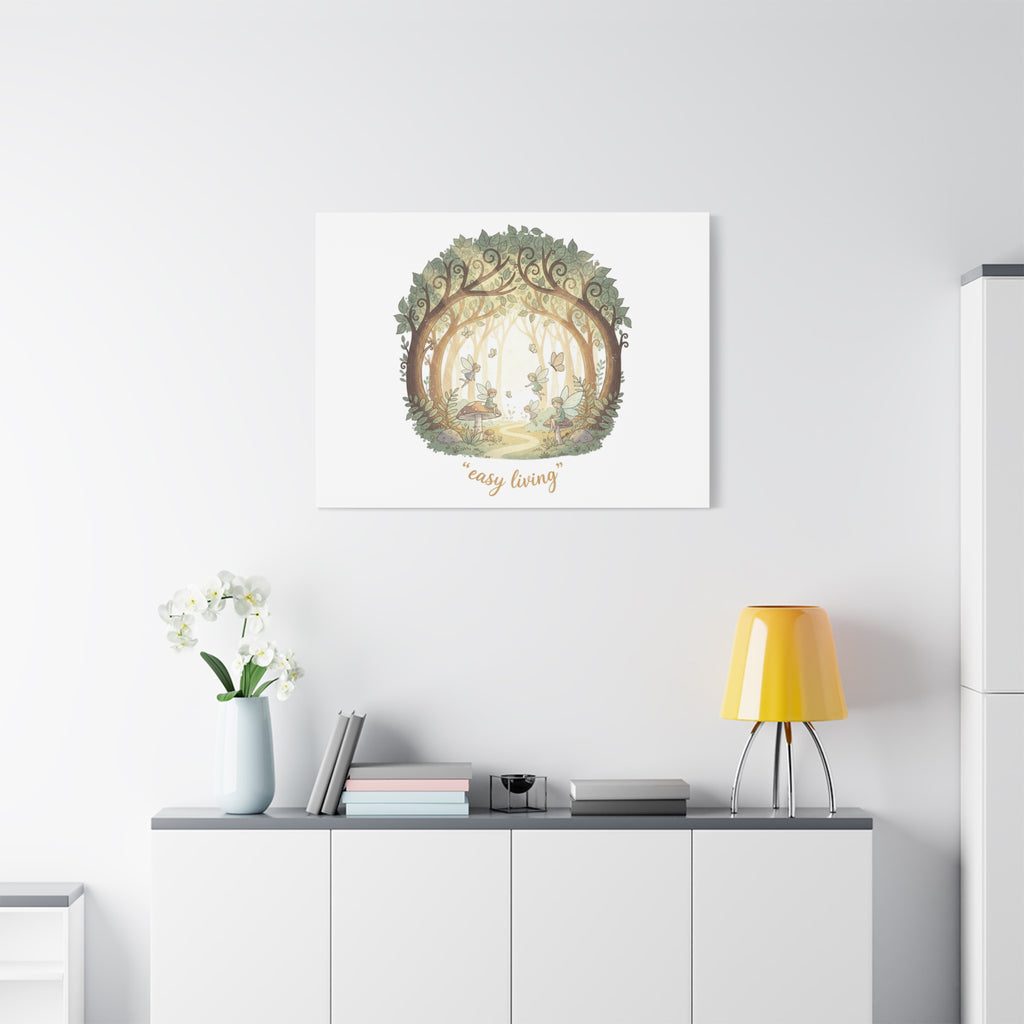 Easy Living Woodland Poster Canvas