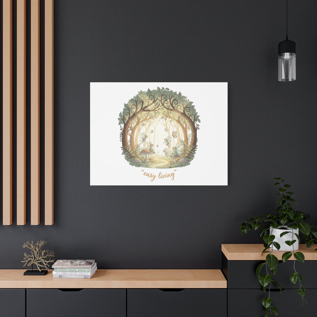 Easy Living Woodland Poster Canvas