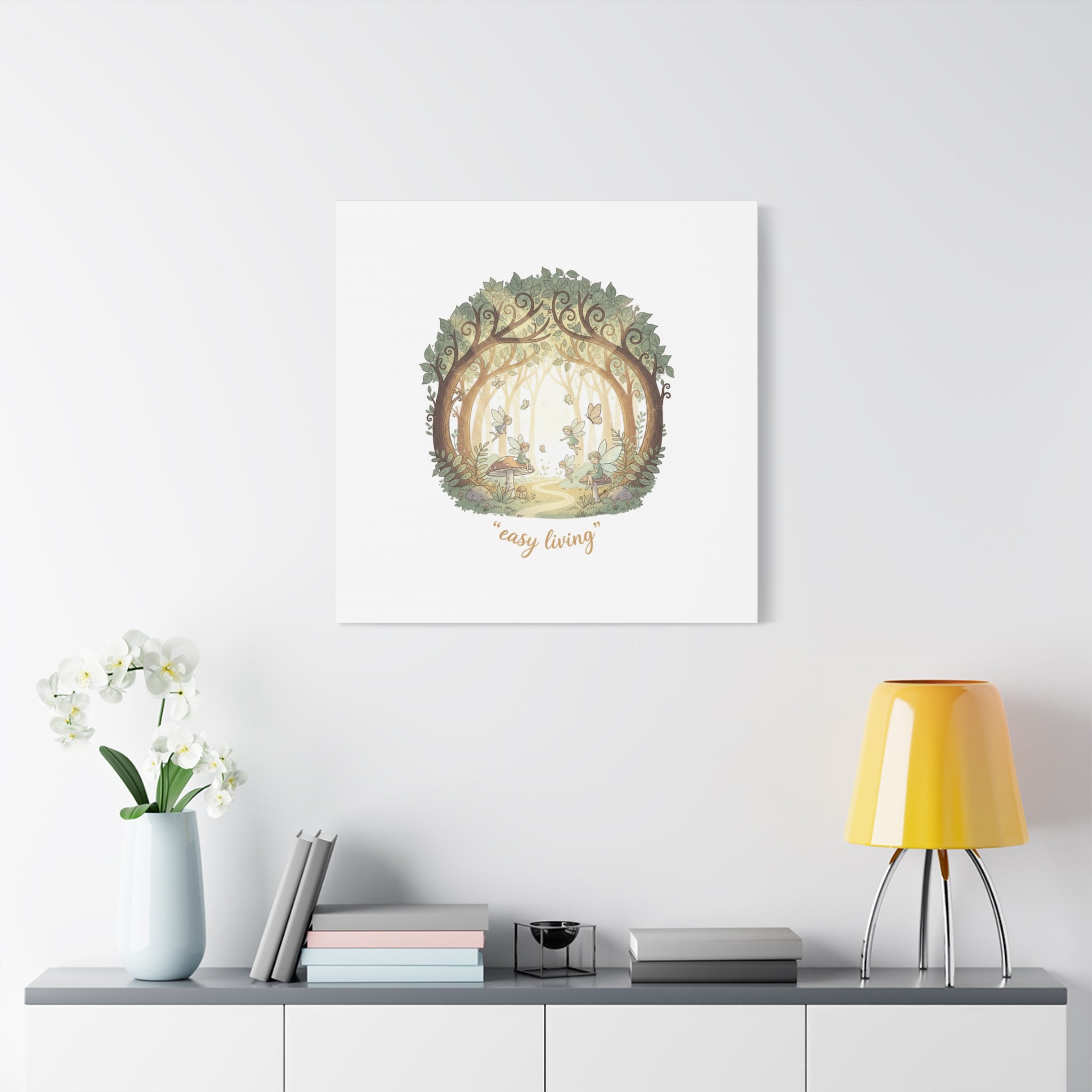 Easy Living Woodland Poster Canvas