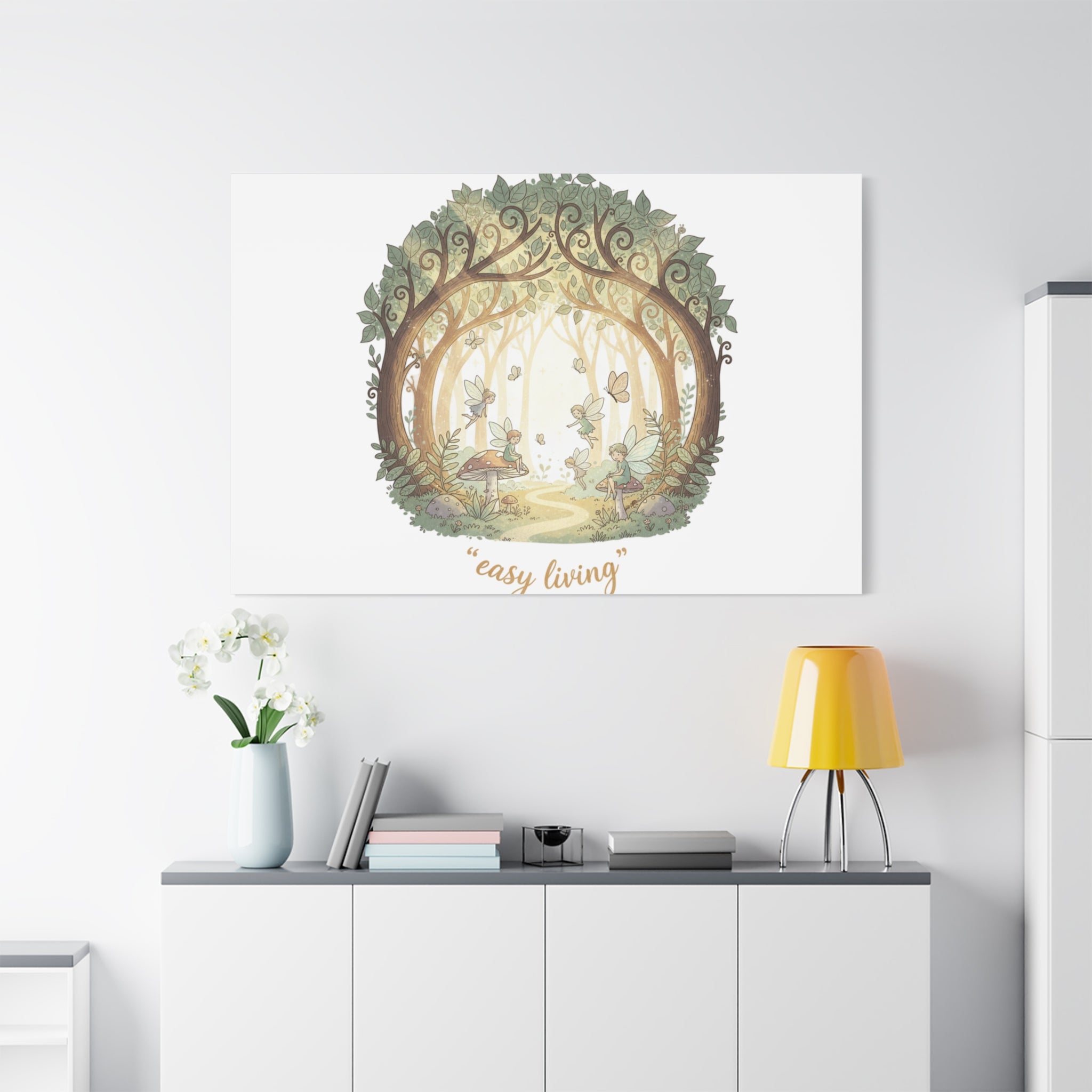 Easy Living Woodland Poster Canvas