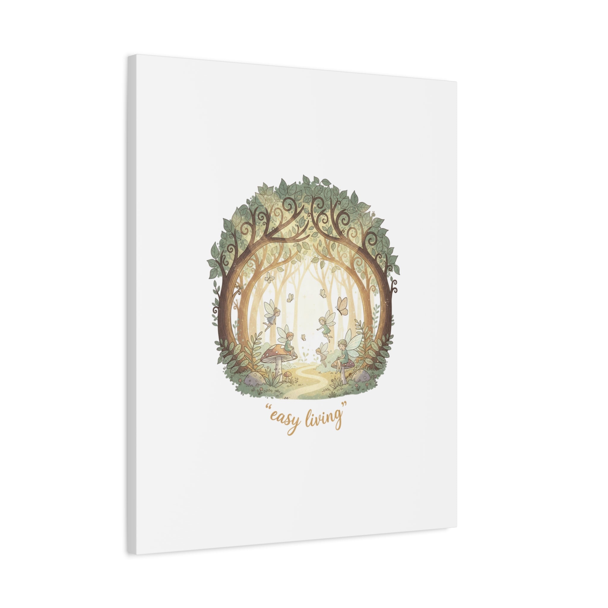 Easy Living Woodland Poster Canvas