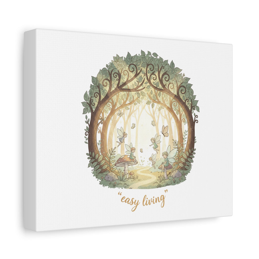 Easy Living Woodland Poster Canvas