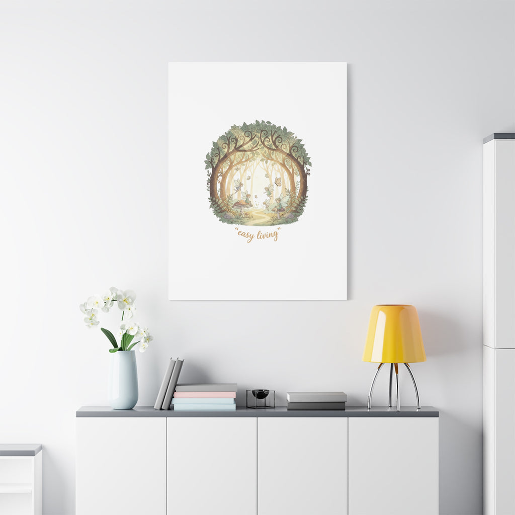 Easy Living Woodland Poster Canvas