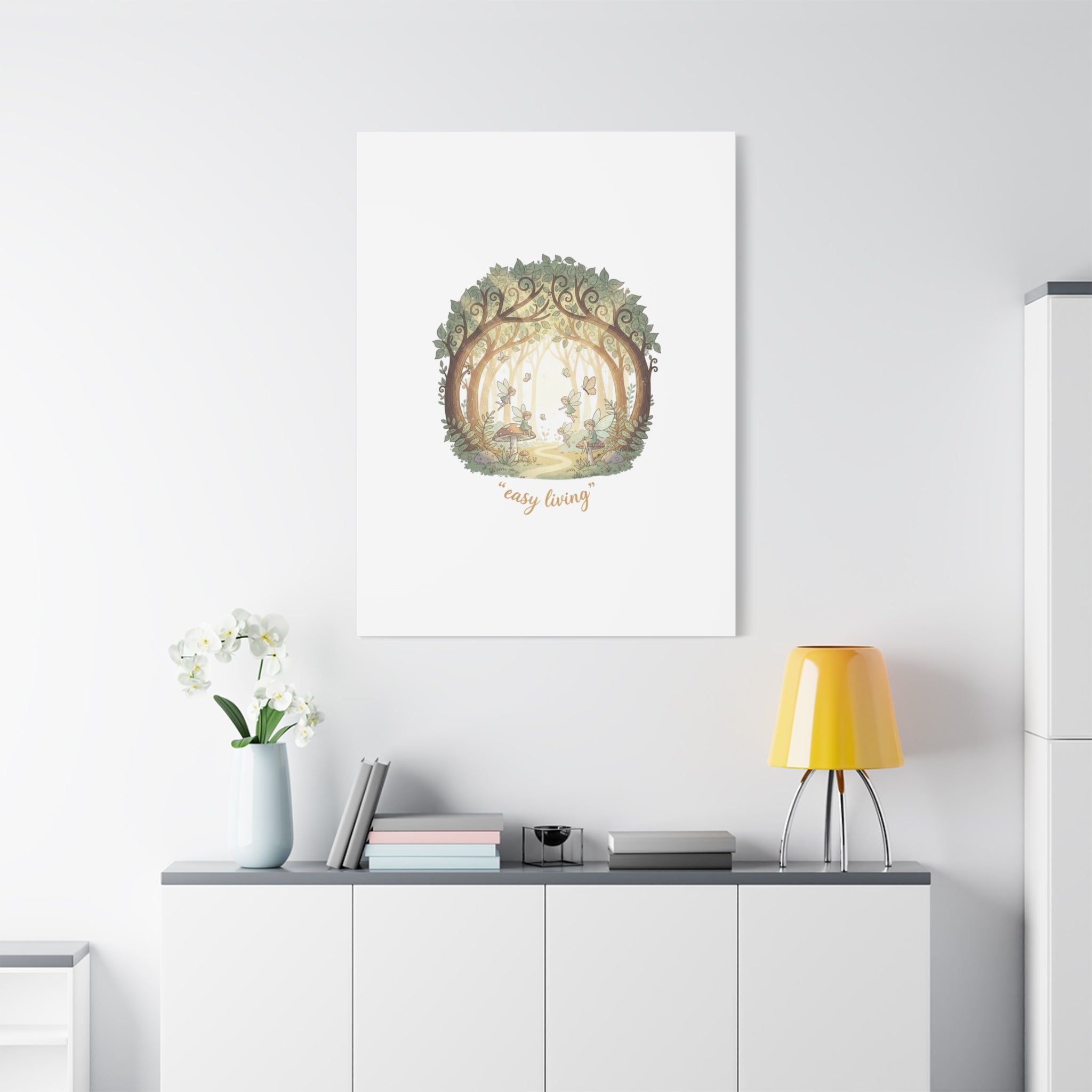 Easy Living Woodland Poster Canvas