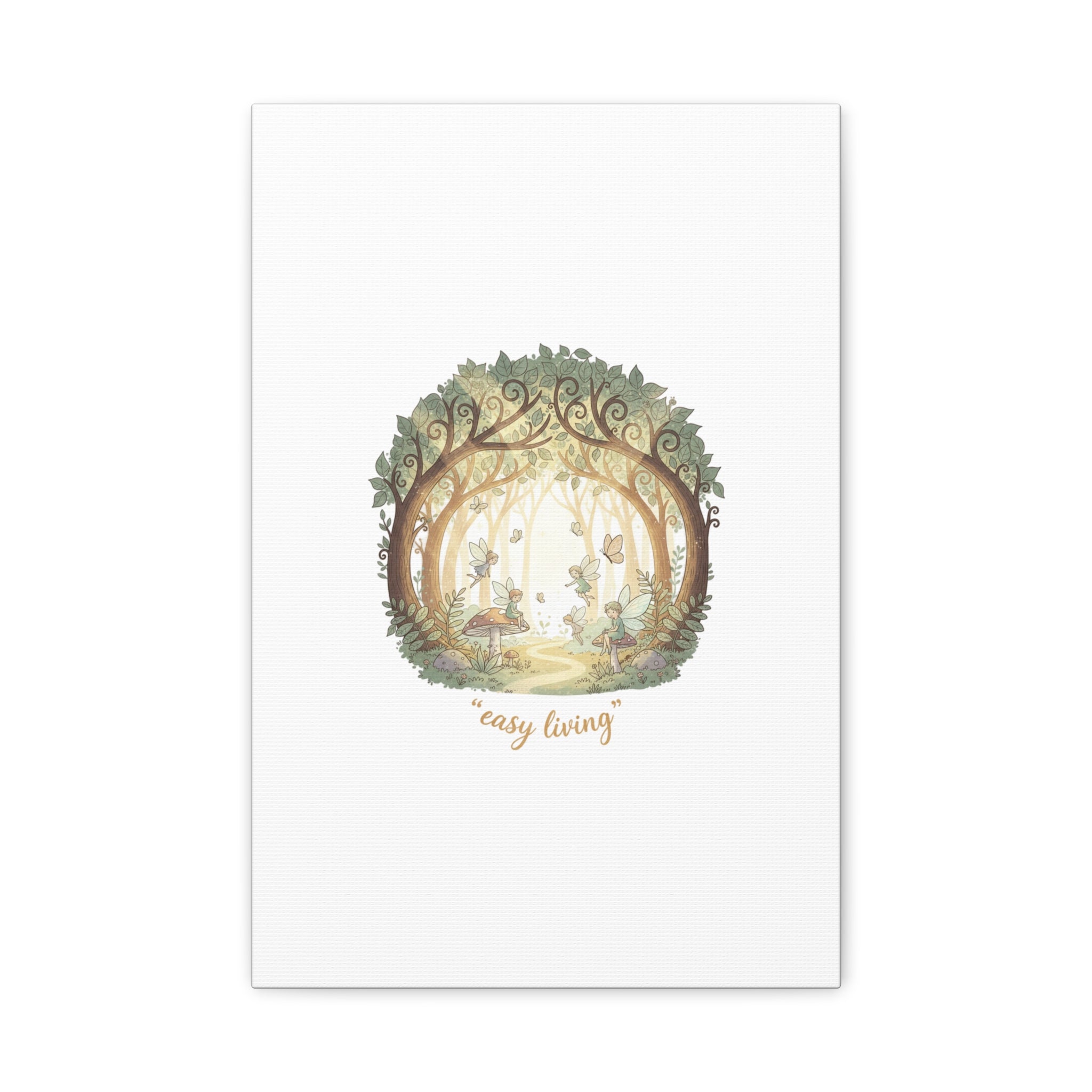Easy Living Woodland Poster Canvas