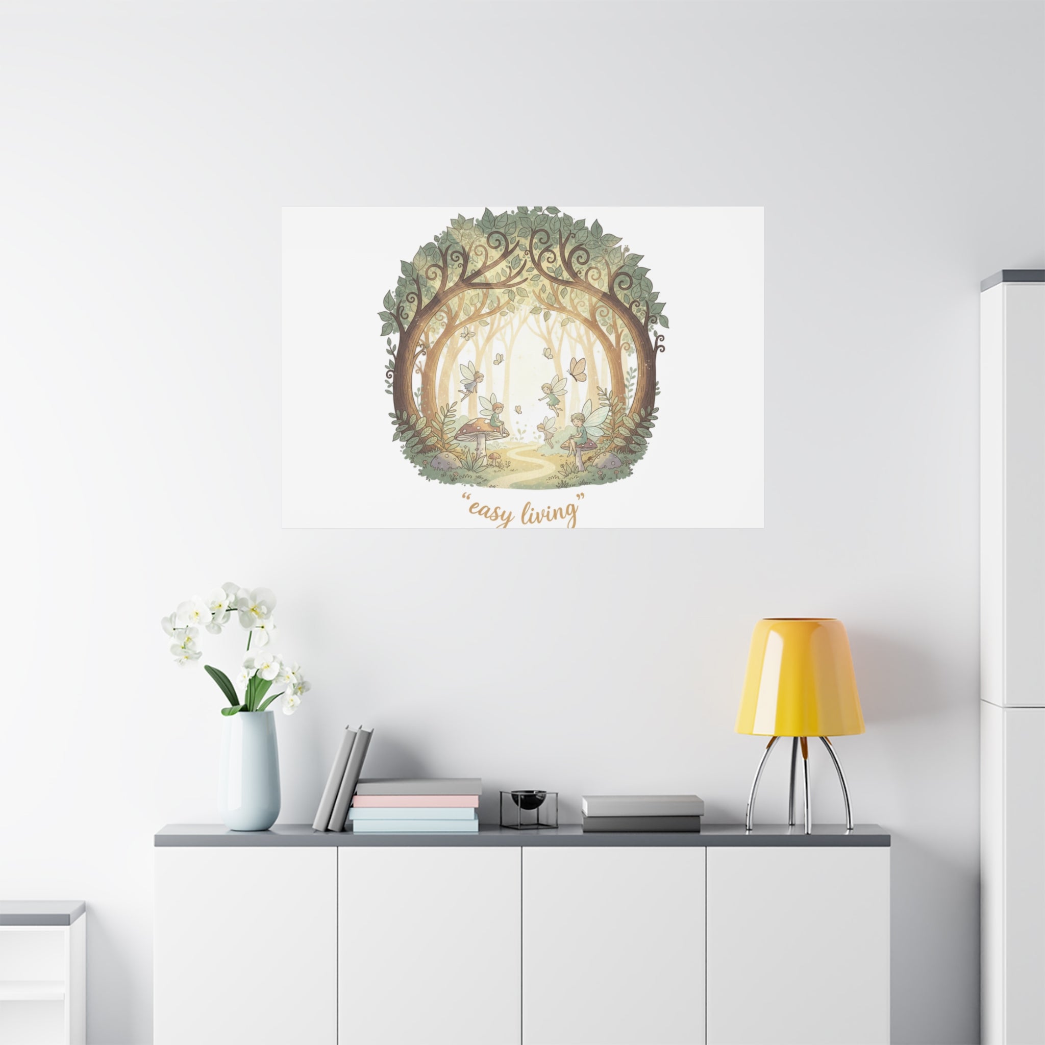 Easy Living Woodland Poster Canvas
