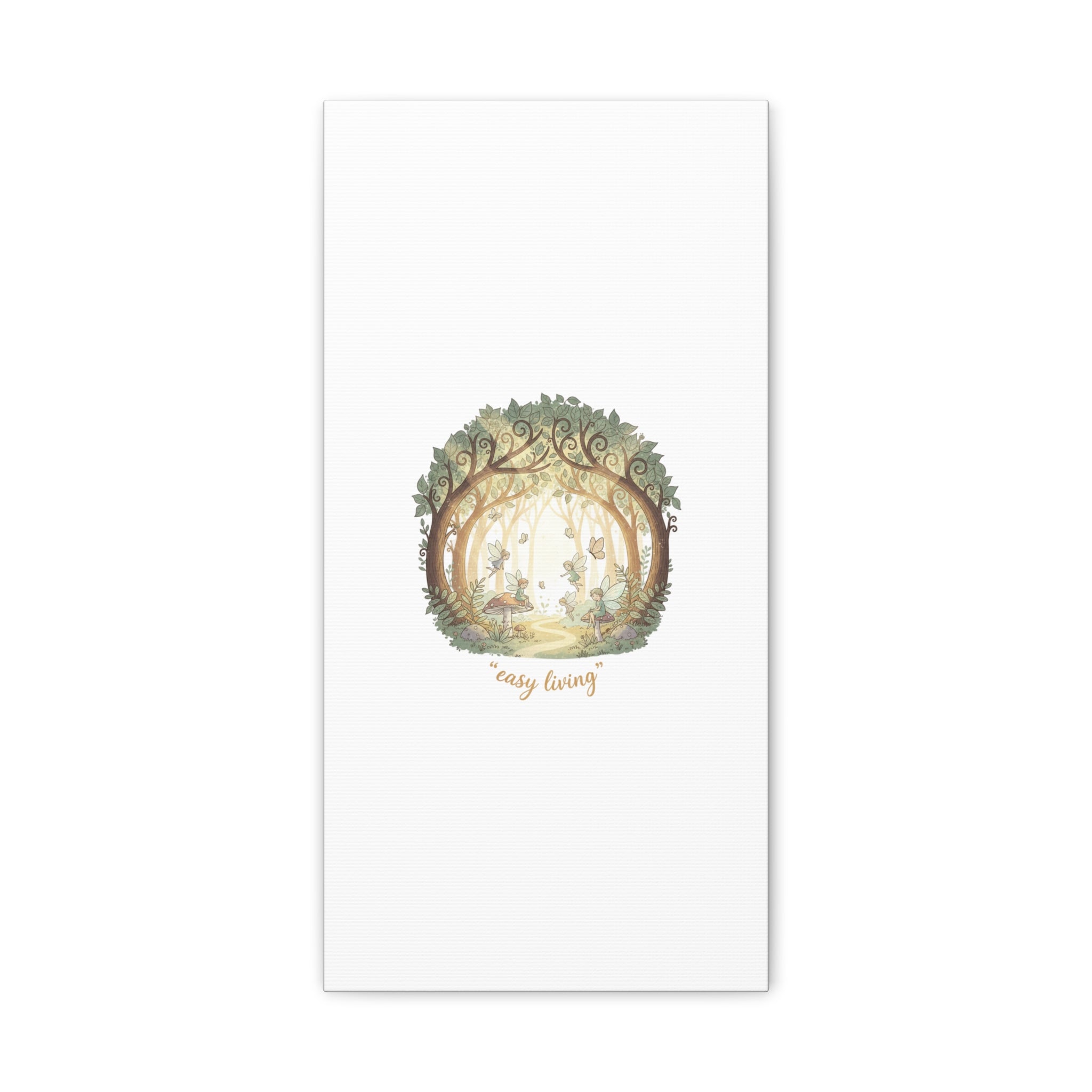 Easy Living Woodland Poster Canvas