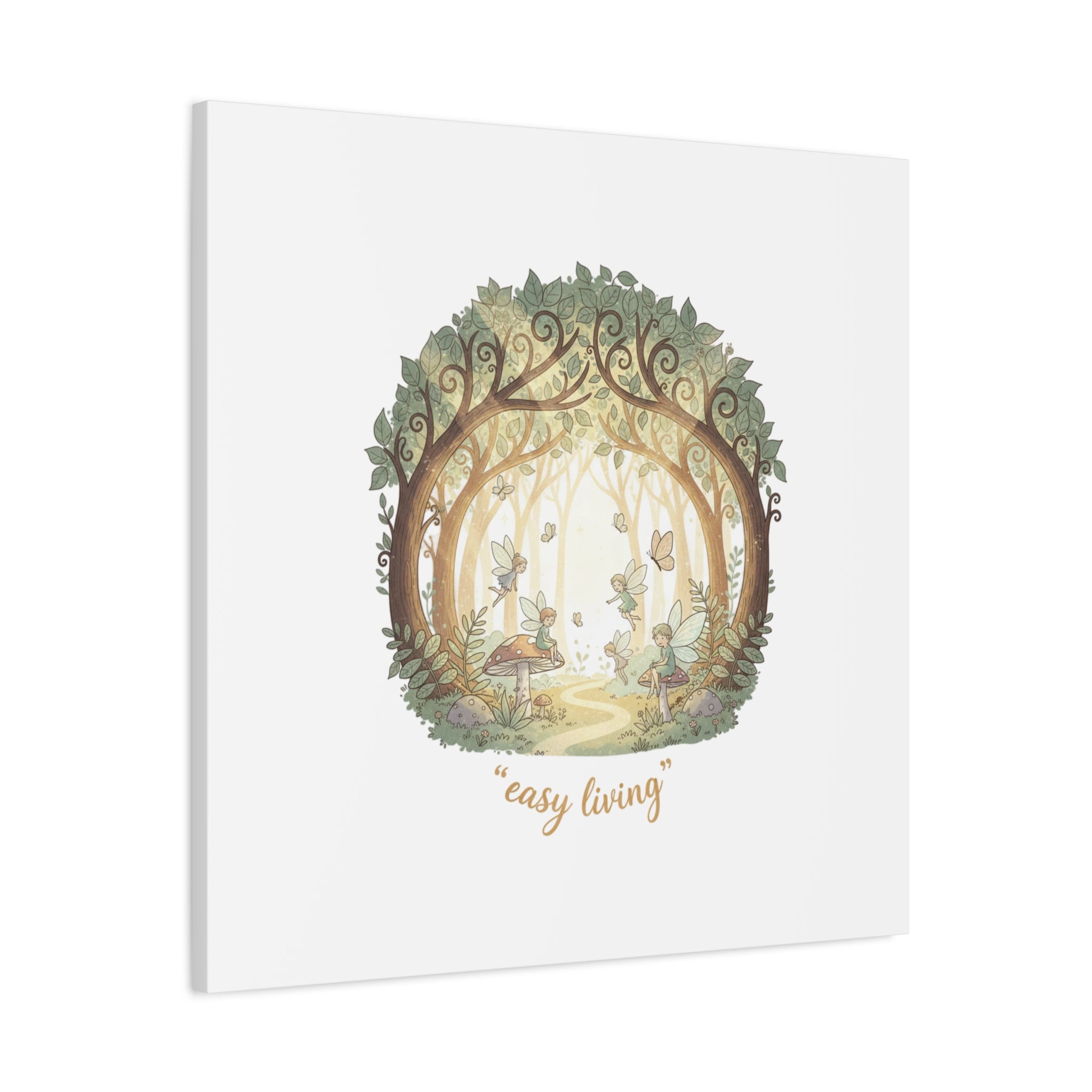 Easy Living Woodland Poster Canvas