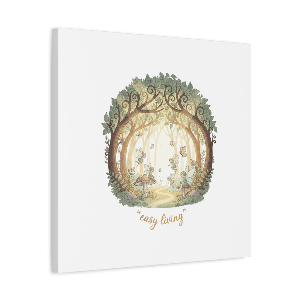 Easy Living Woodland Poster Canvas