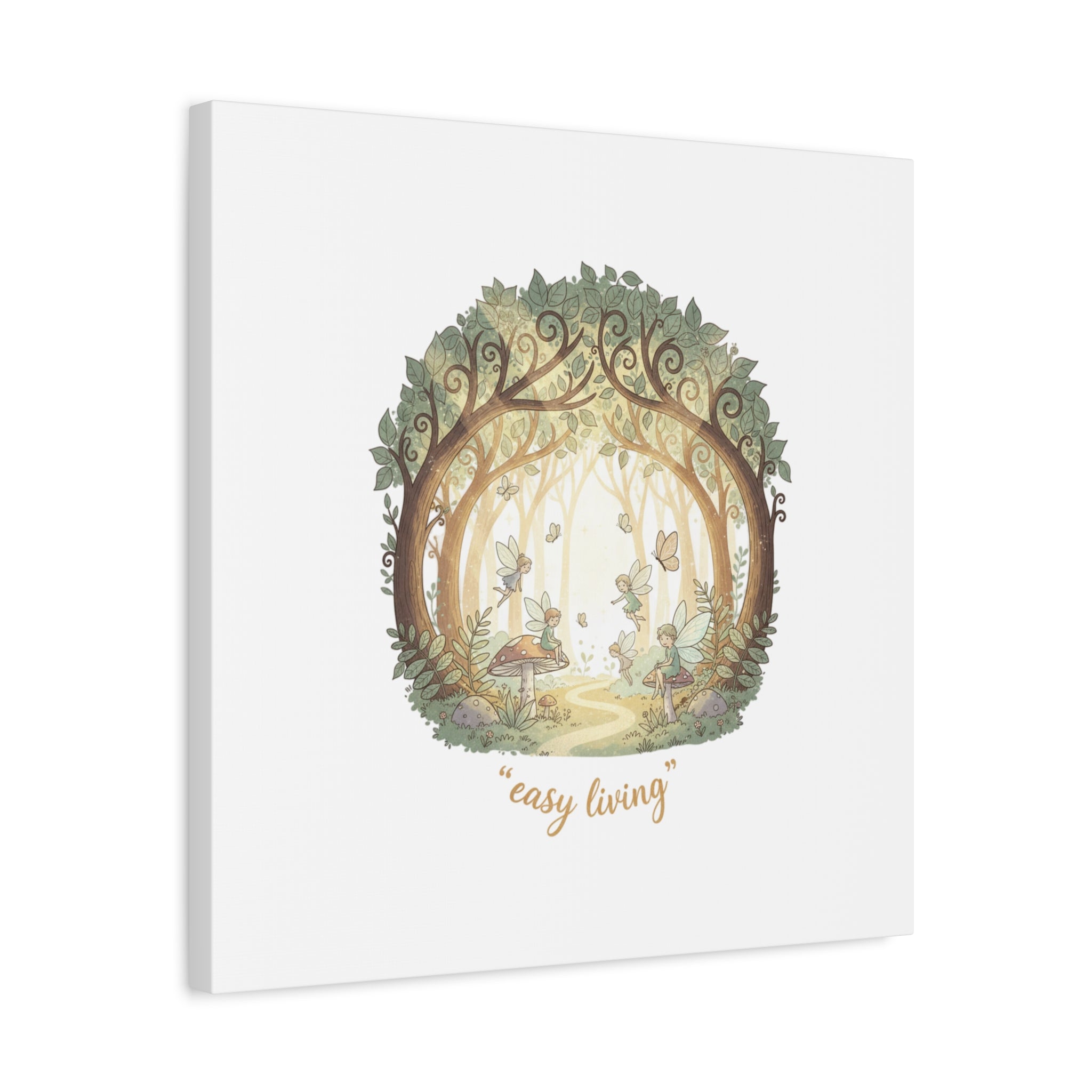 Easy Living Woodland Poster Canvas