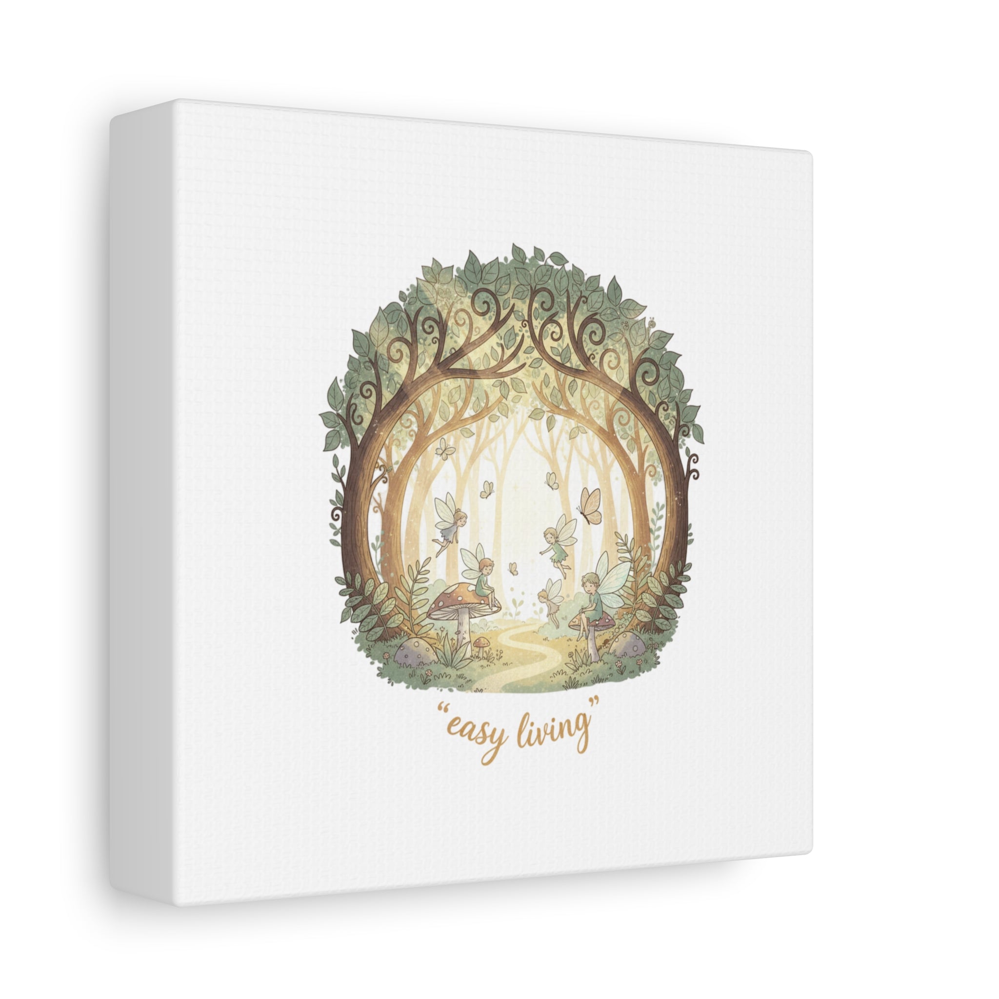 Easy Living Woodland Poster Canvas