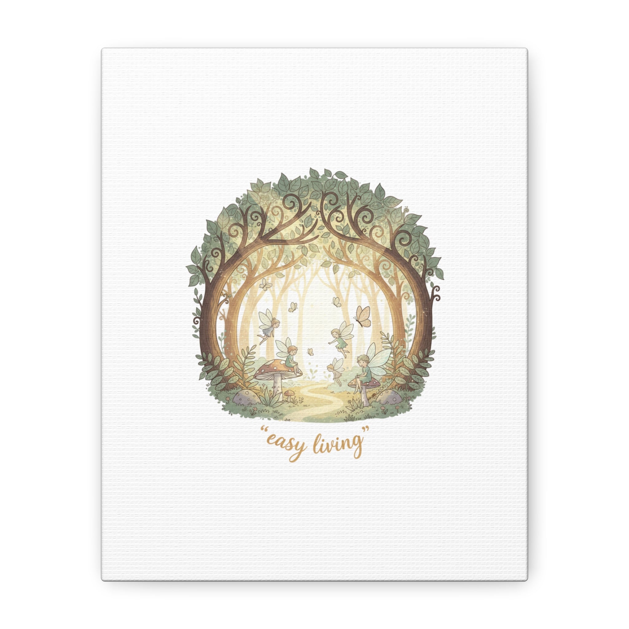 Easy Living Woodland Poster Canvas