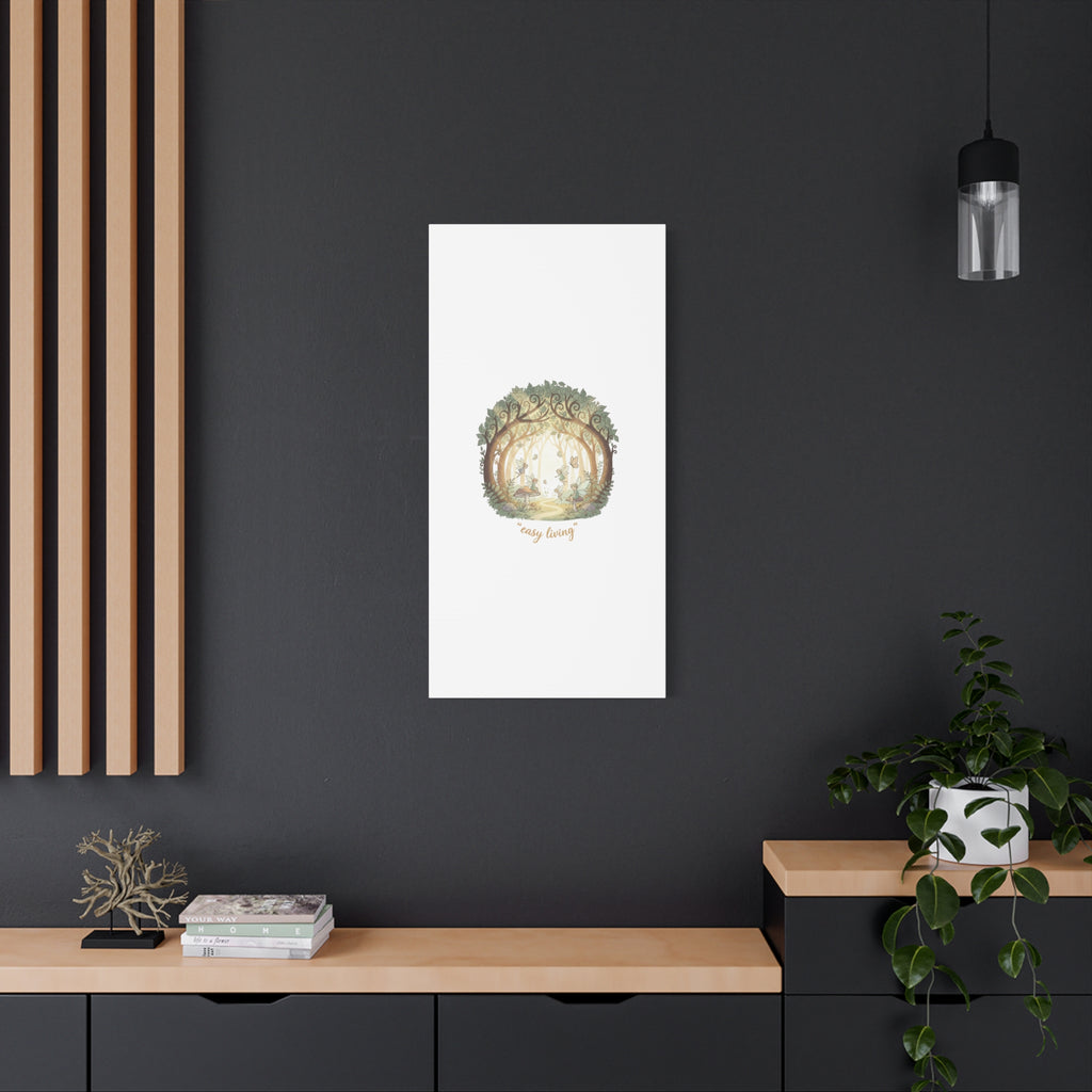 Easy Living Woodland Poster Canvas