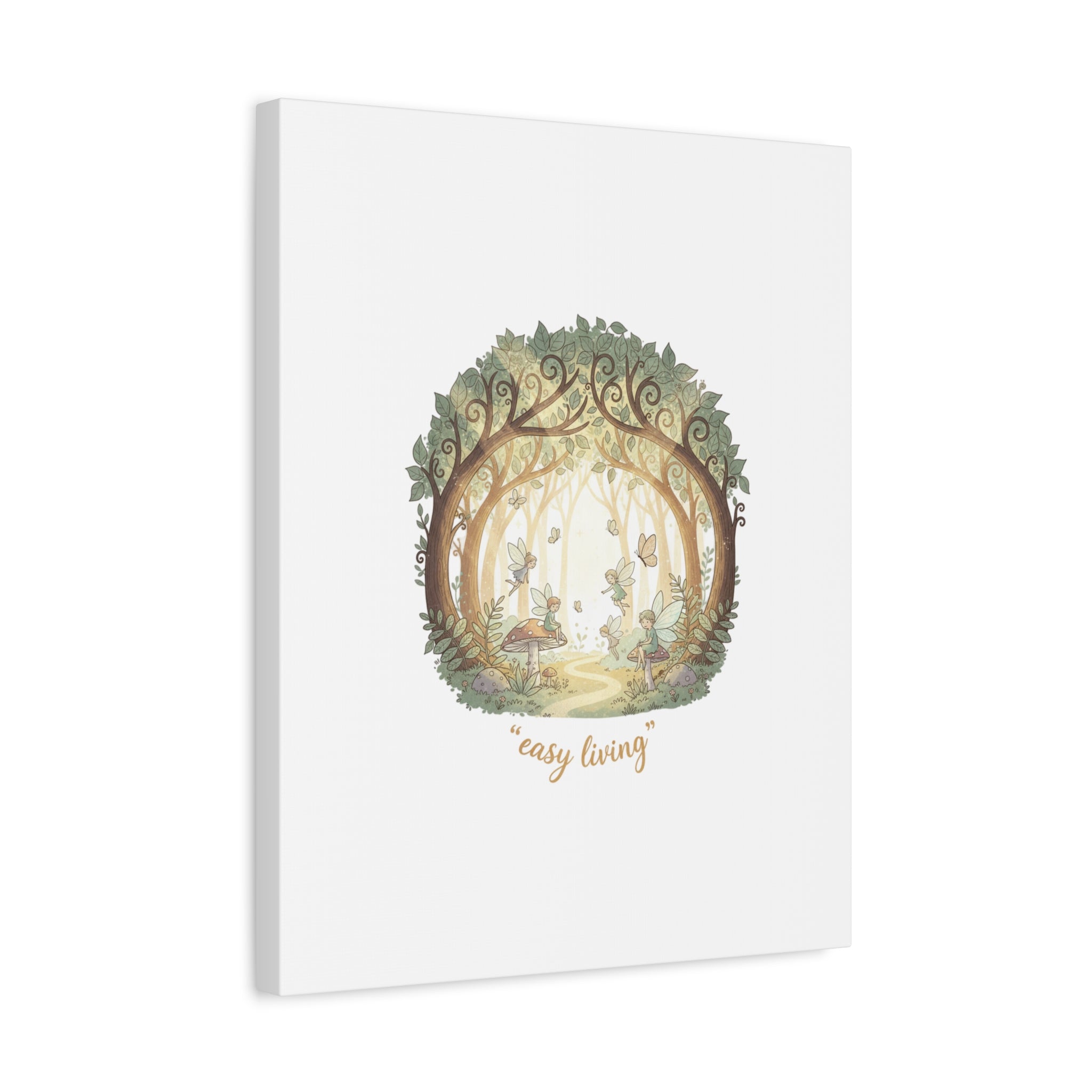 Easy Living Woodland Poster Canvas