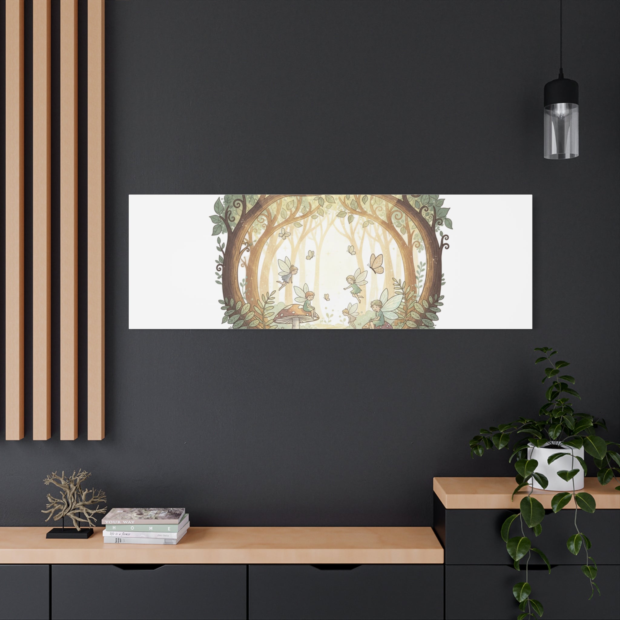 Easy Living Woodland Poster Canvas