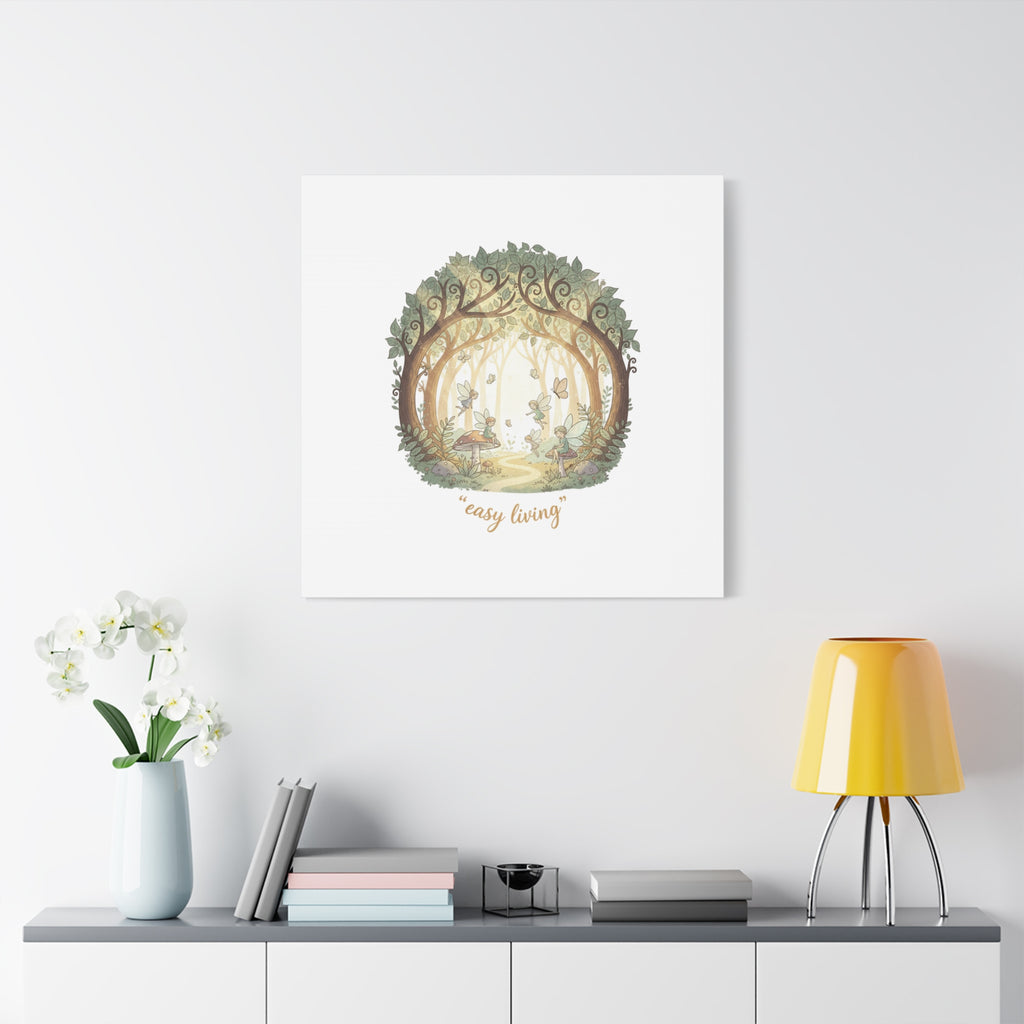 Easy Living Woodland Poster Canvas