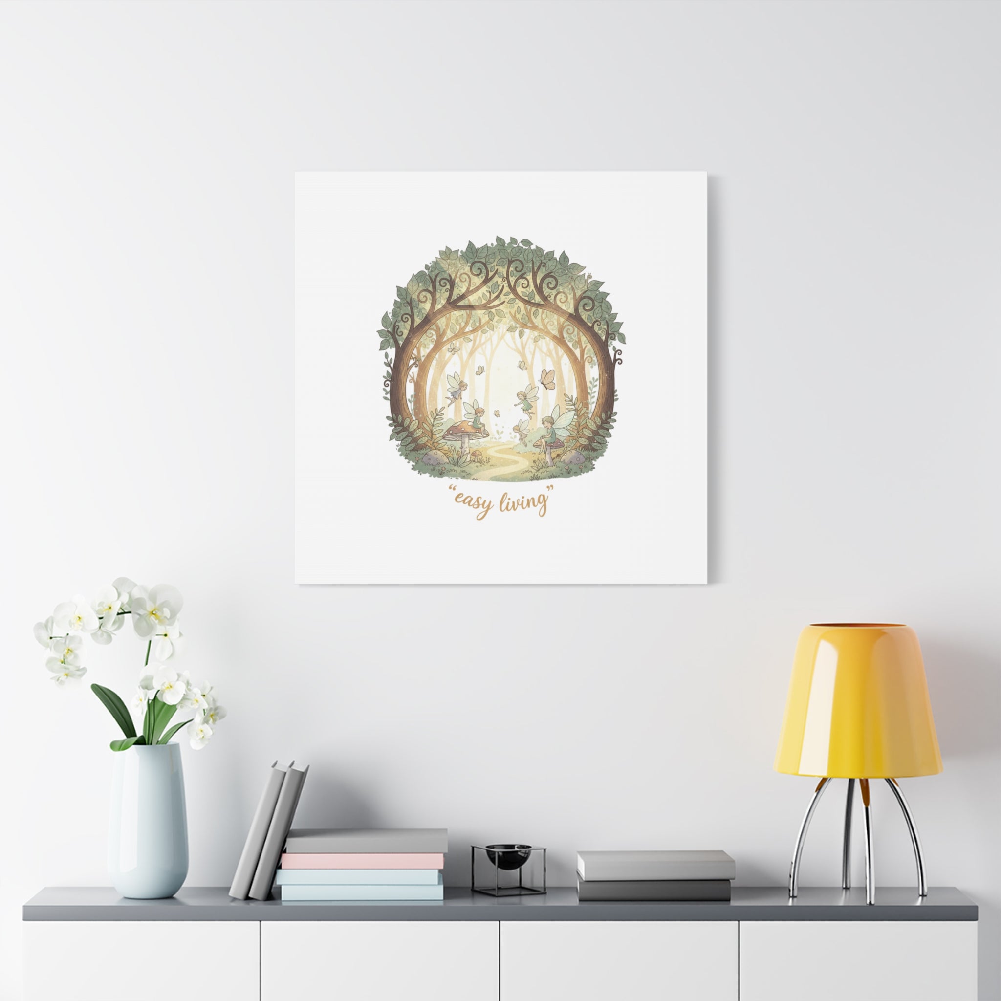 Easy Living Woodland Poster Canvas