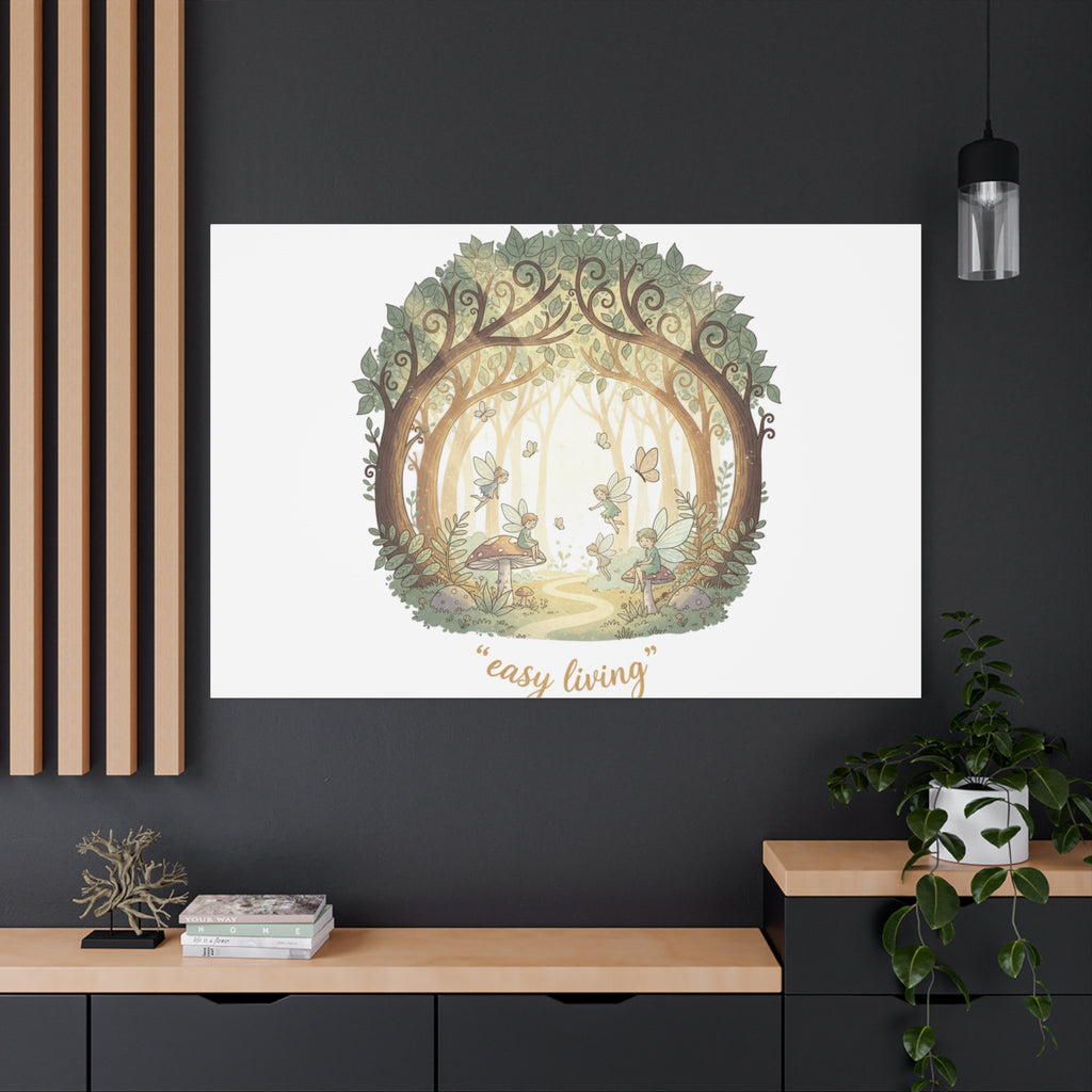 Easy Living Woodland Poster Canvas