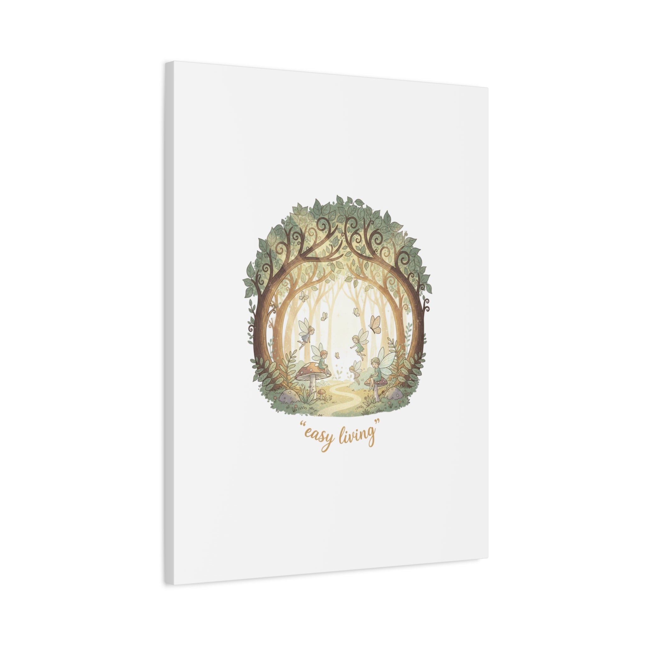 Easy Living Woodland Poster Canvas