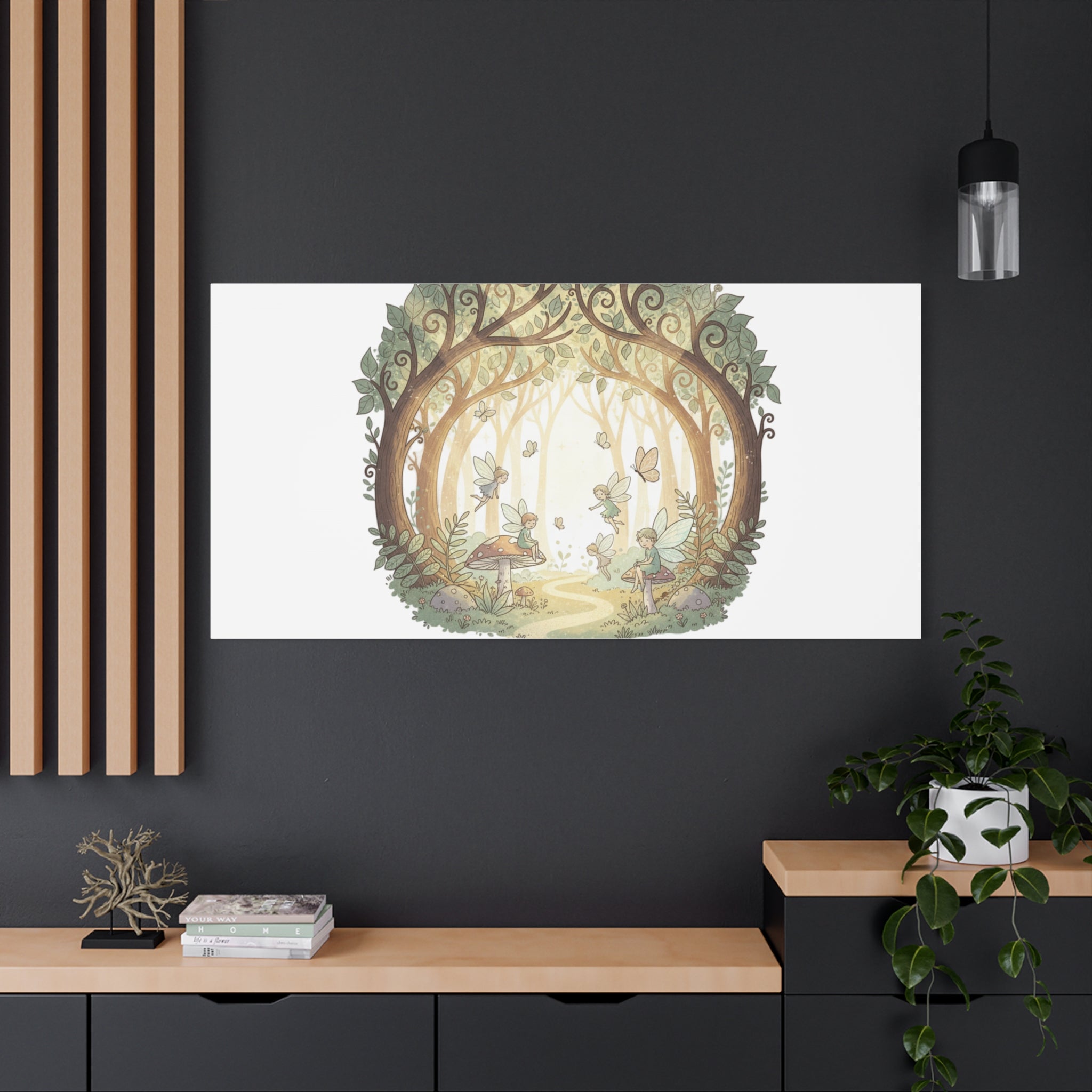 Easy Living Woodland Poster Canvas