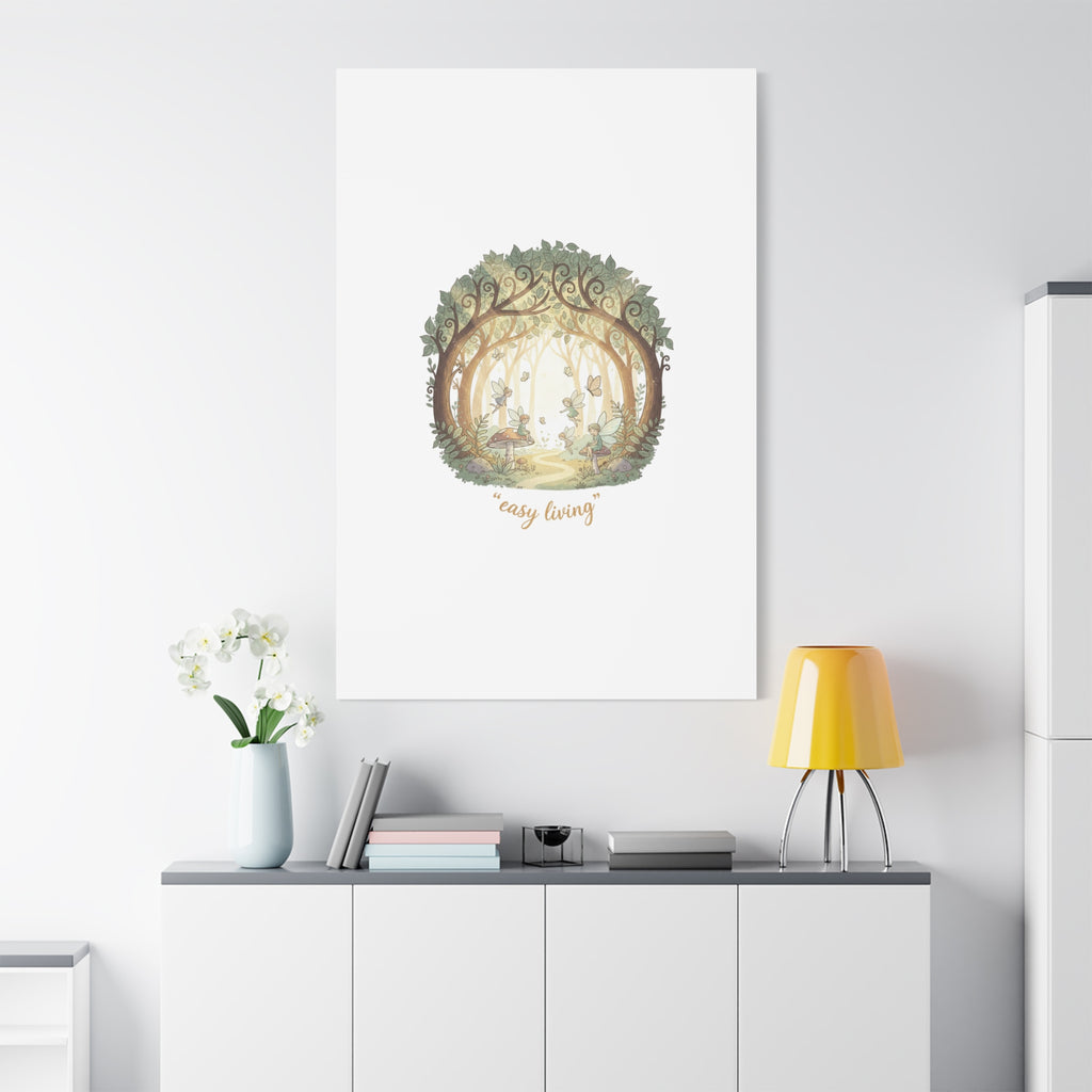 Easy Living Woodland Poster Canvas
