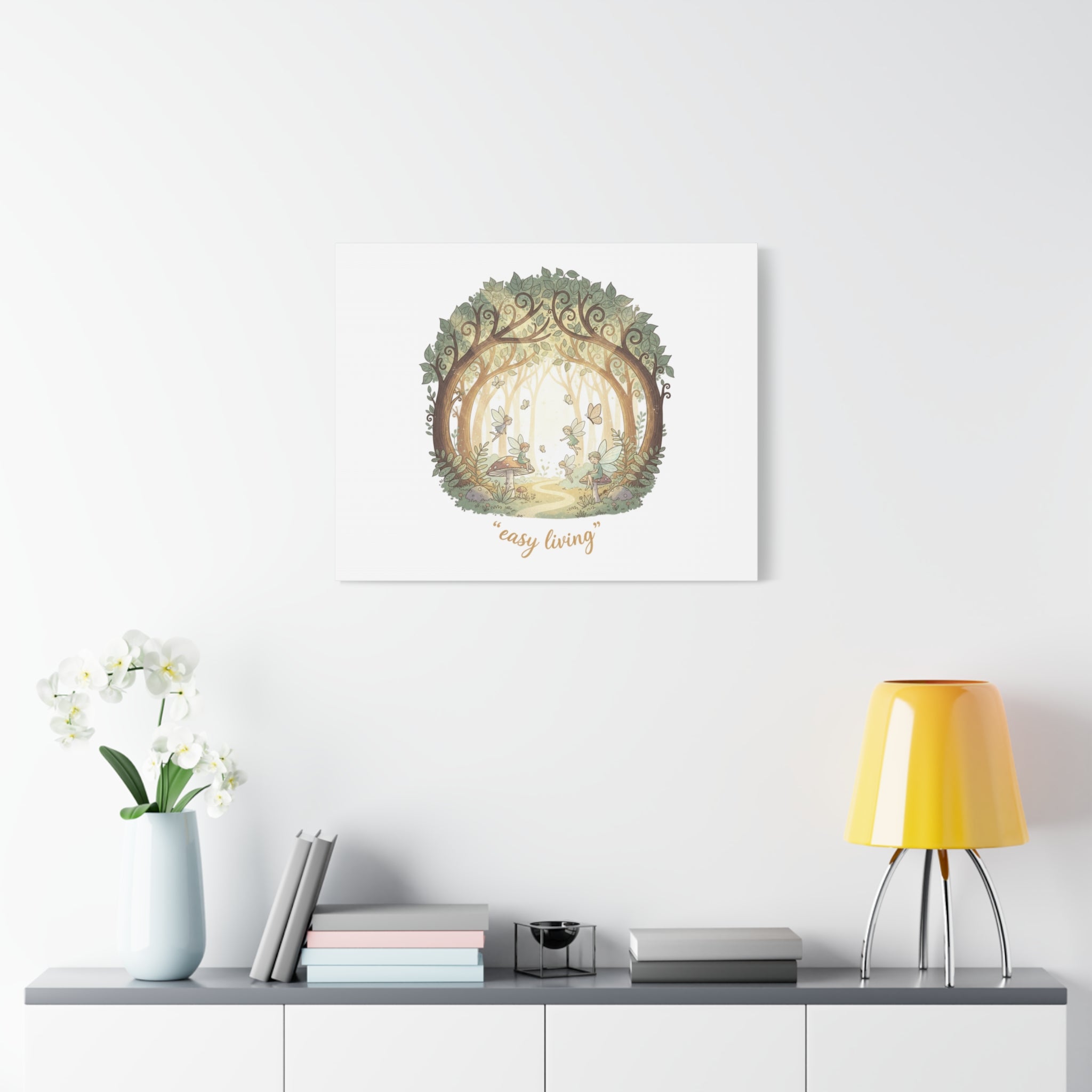 Easy Living Woodland Poster Canvas