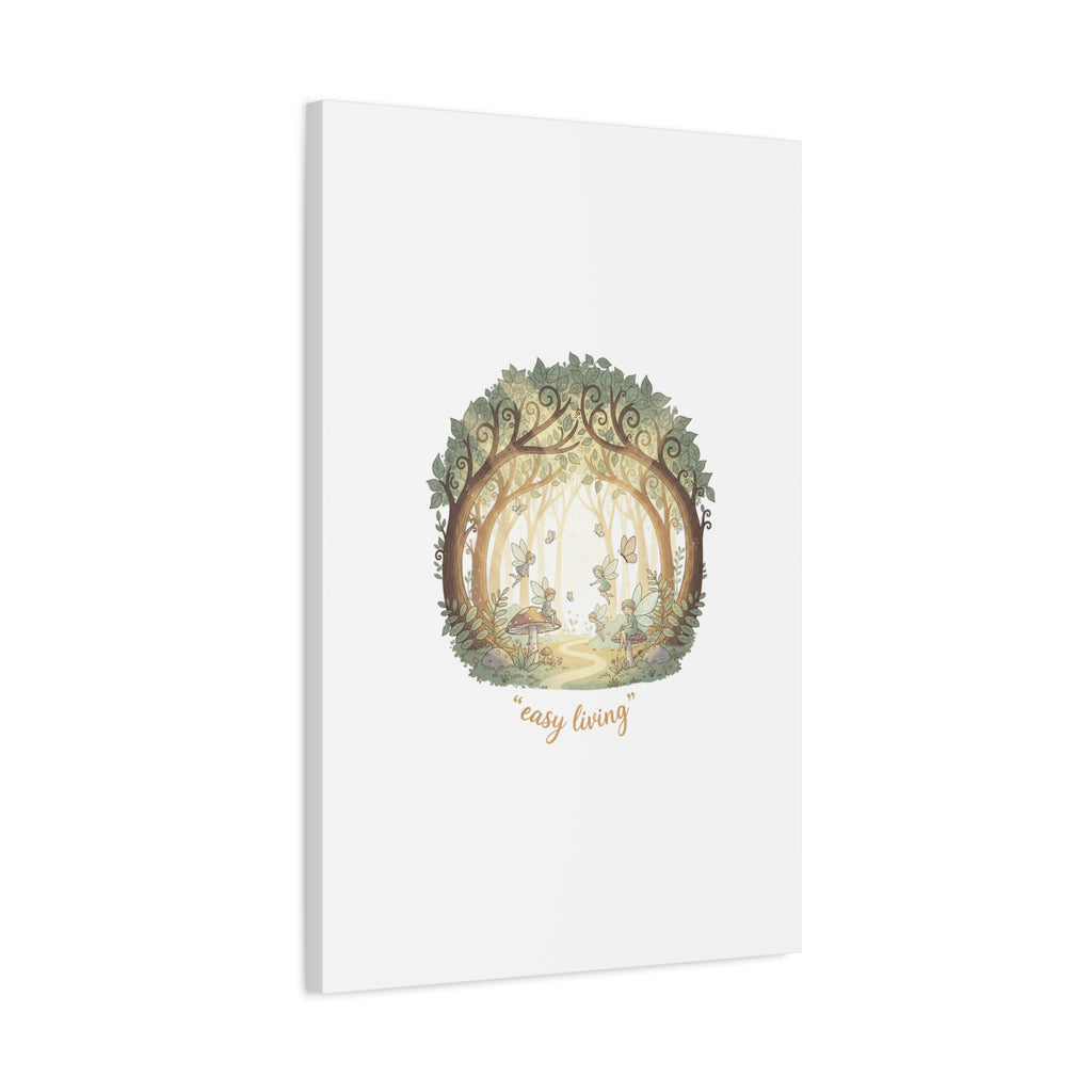 Easy Living Woodland Poster Canvas