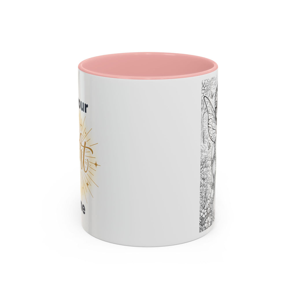Personalized Fairy Portrait Coffee Mug – Custom Photo to Fantasy Illustration