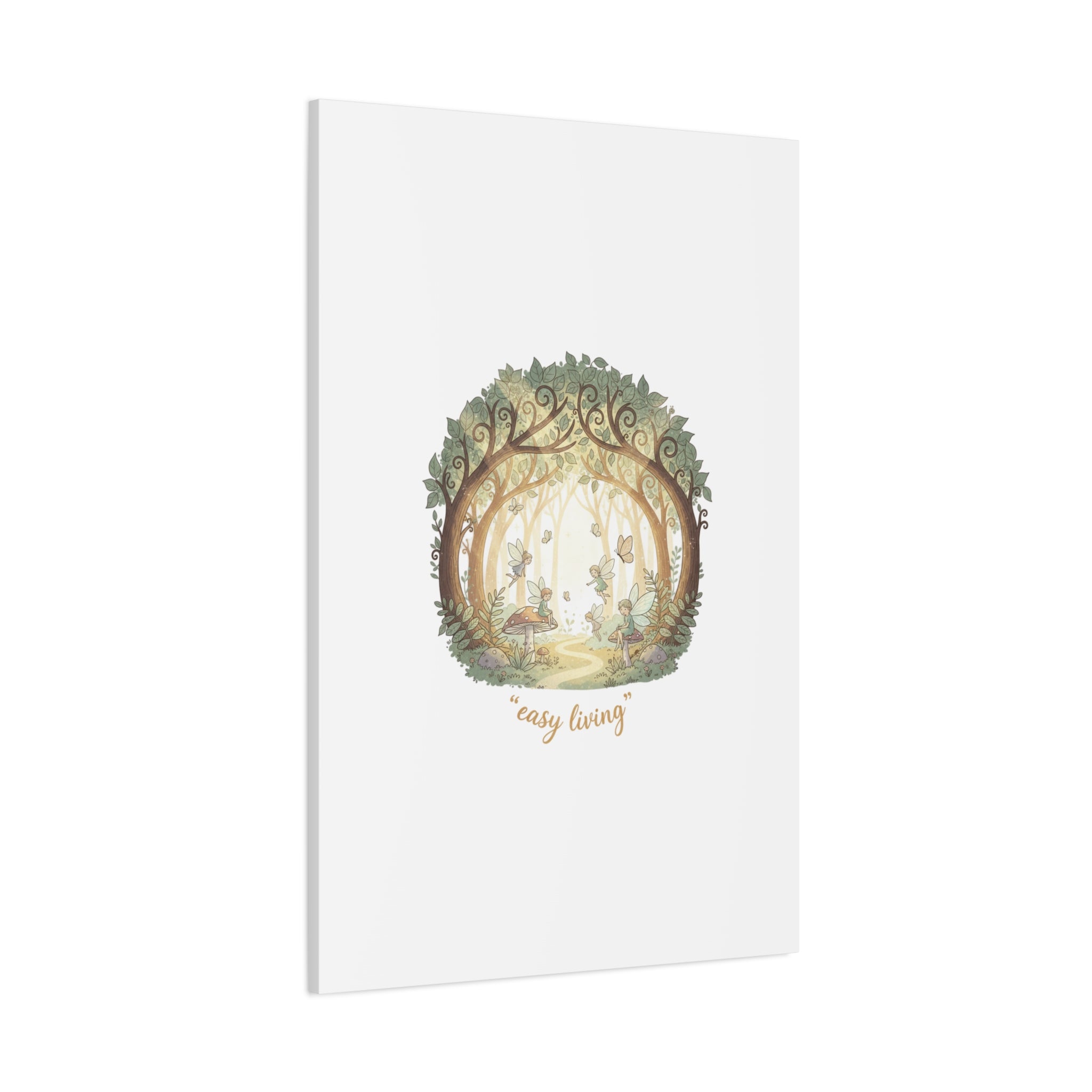 Easy Living Woodland Poster Canvas
