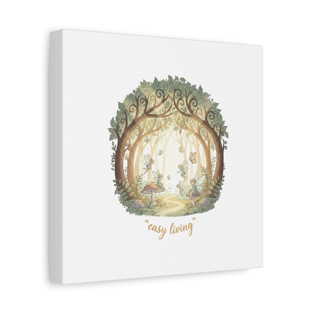 Easy Living Woodland Poster Canvas