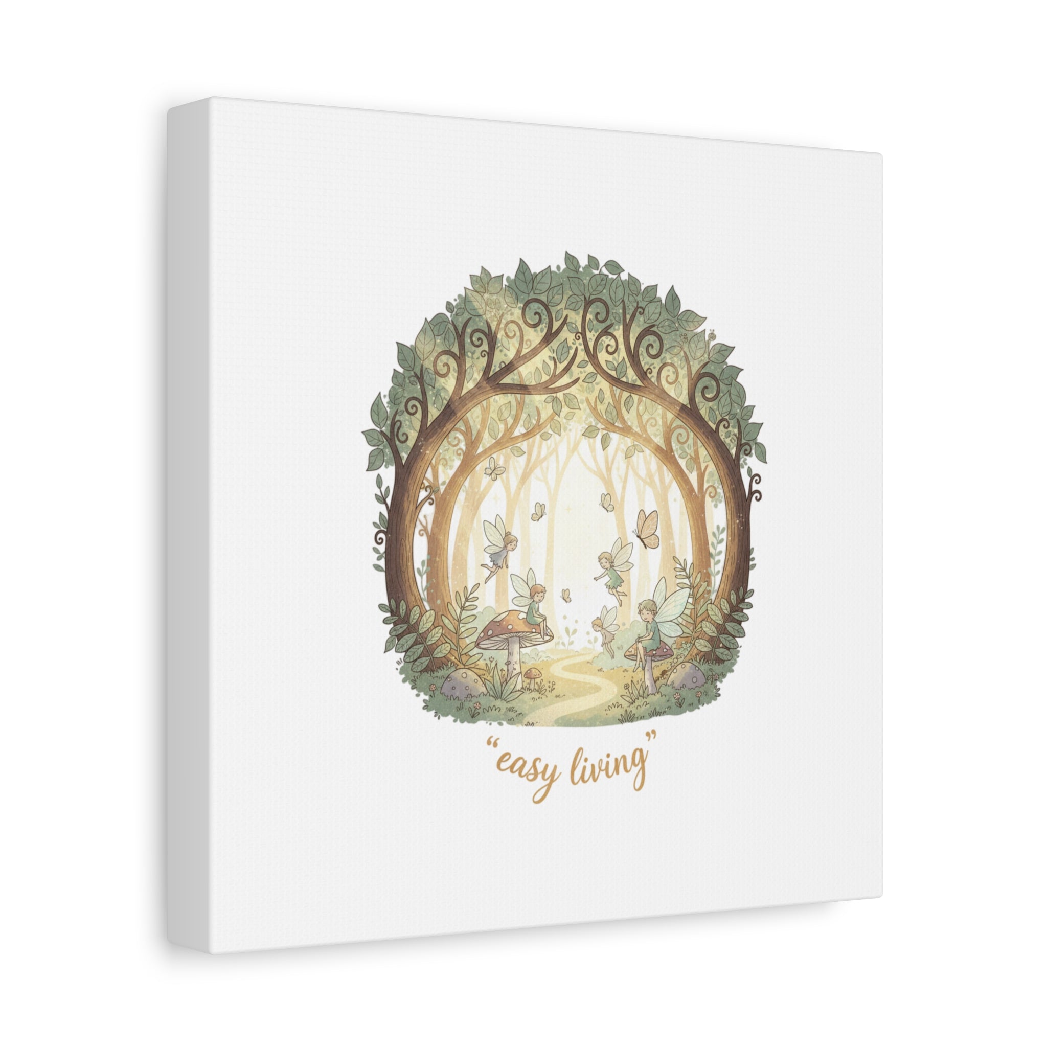 Easy Living Woodland Poster Canvas