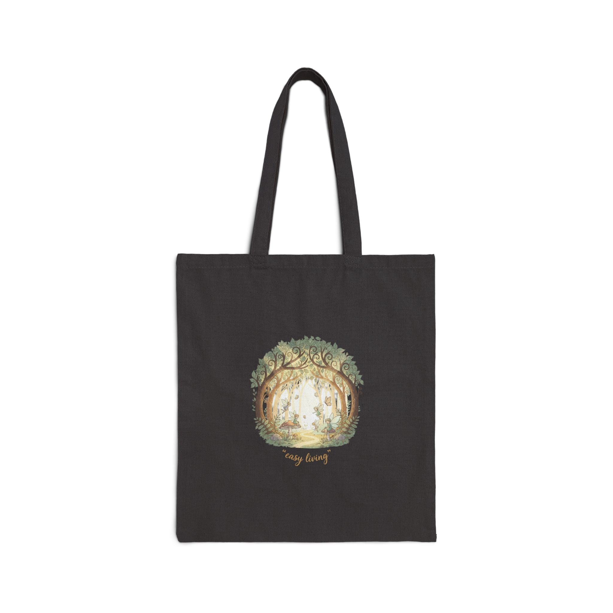 Easy living fairytale tote bag