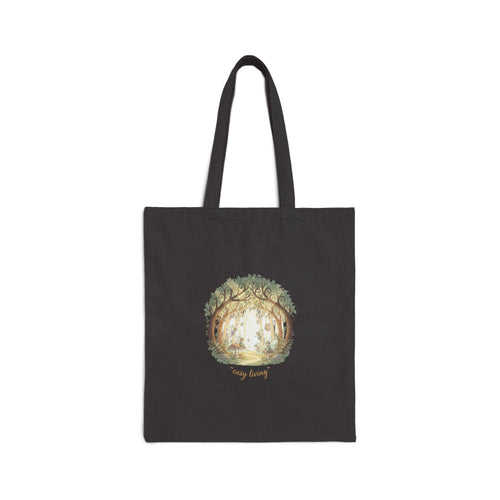 Easy living fairytale tote bag