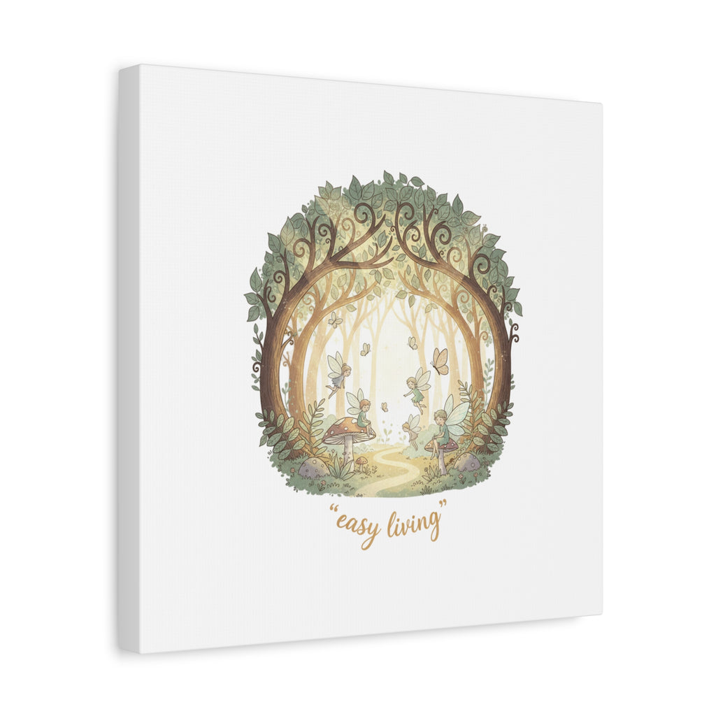 Easy Living Woodland Poster Canvas