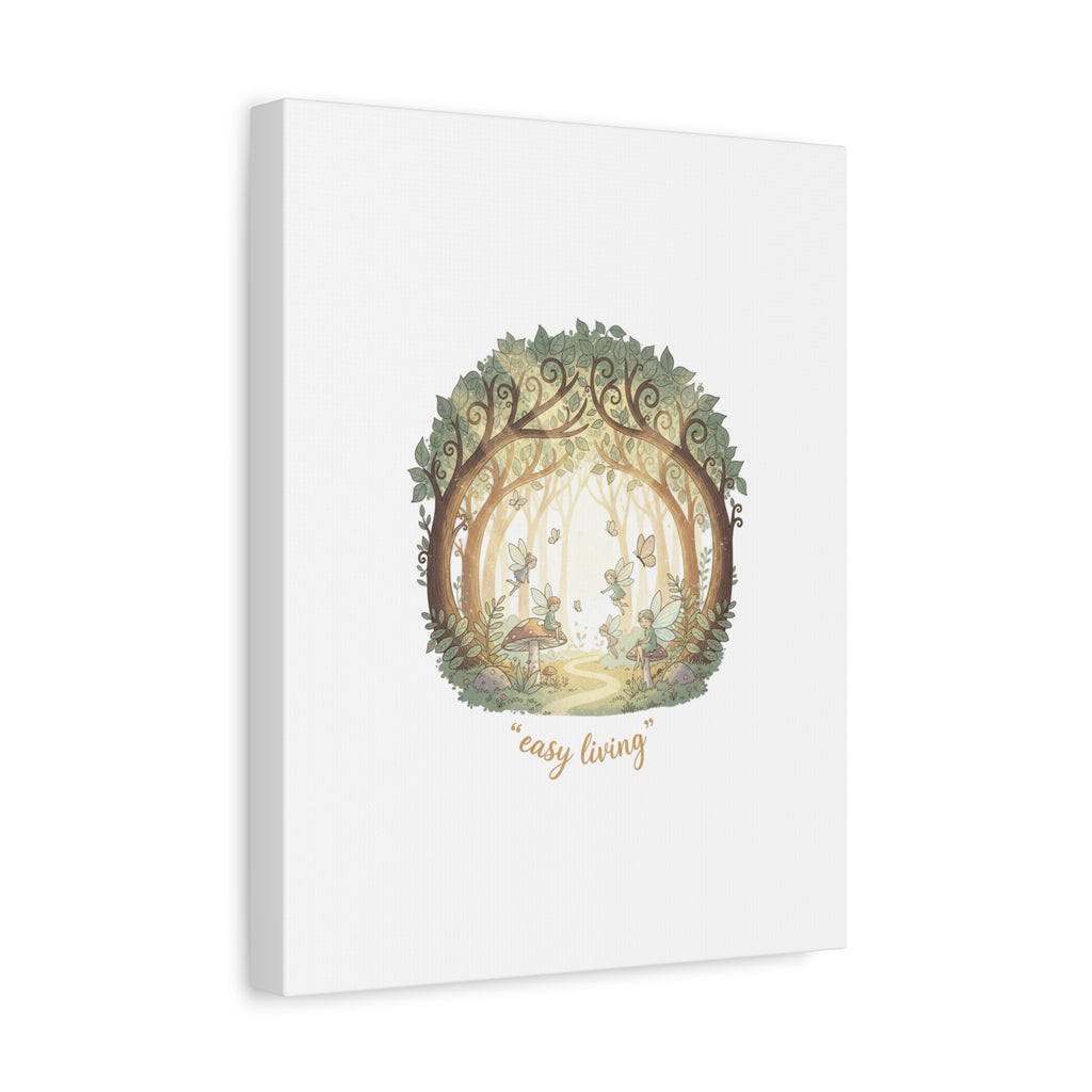 Easy Living Woodland Poster Canvas