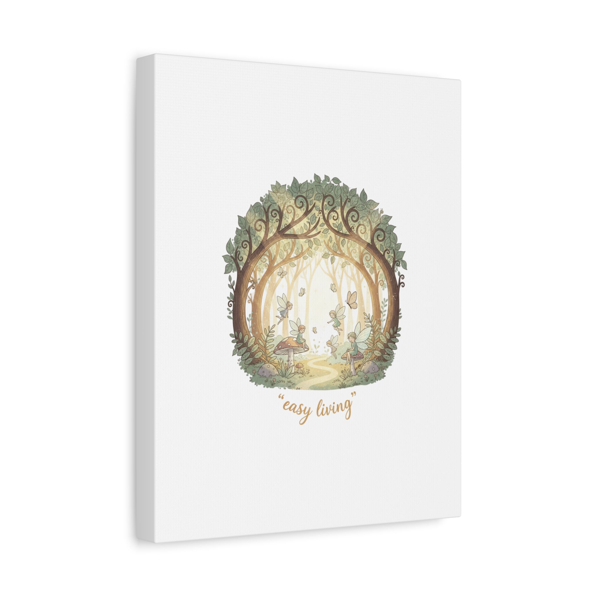 Easy Living Woodland Poster Canvas