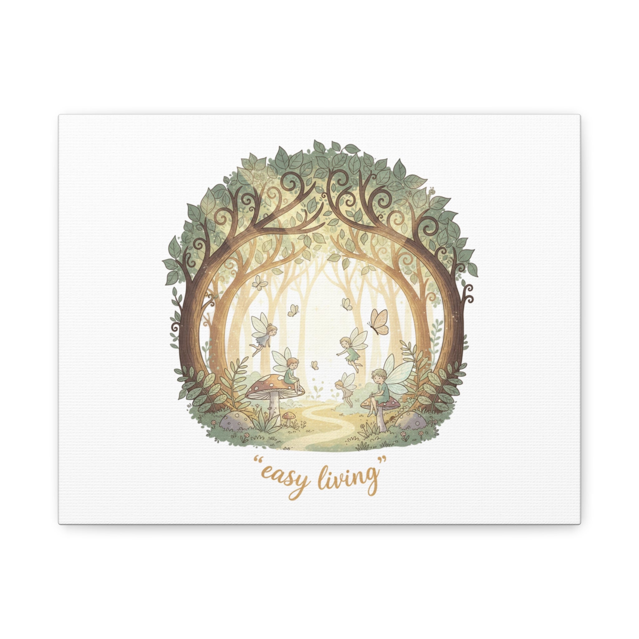 Easy Living Woodland Poster Canvas