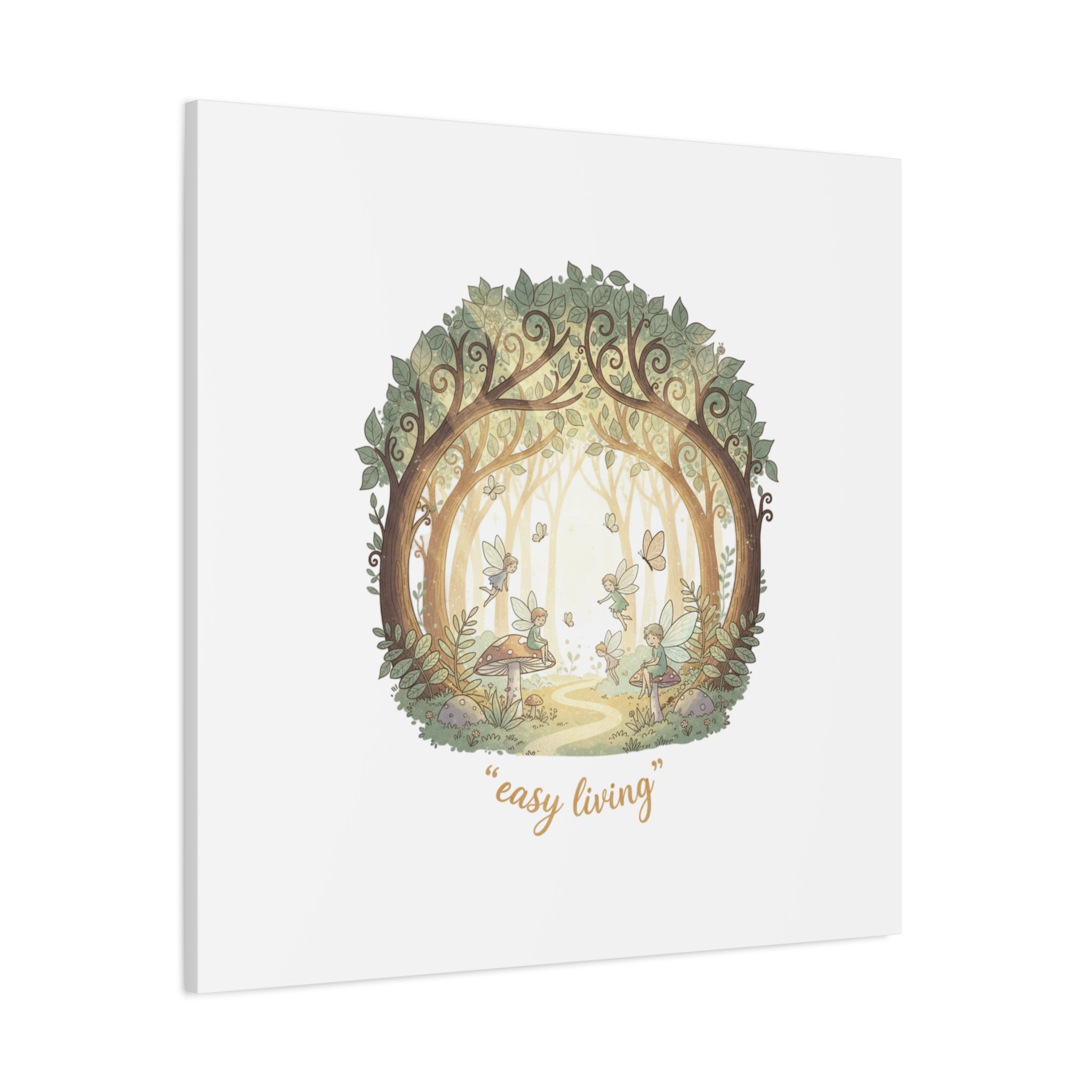 Easy Living Woodland Poster Canvas