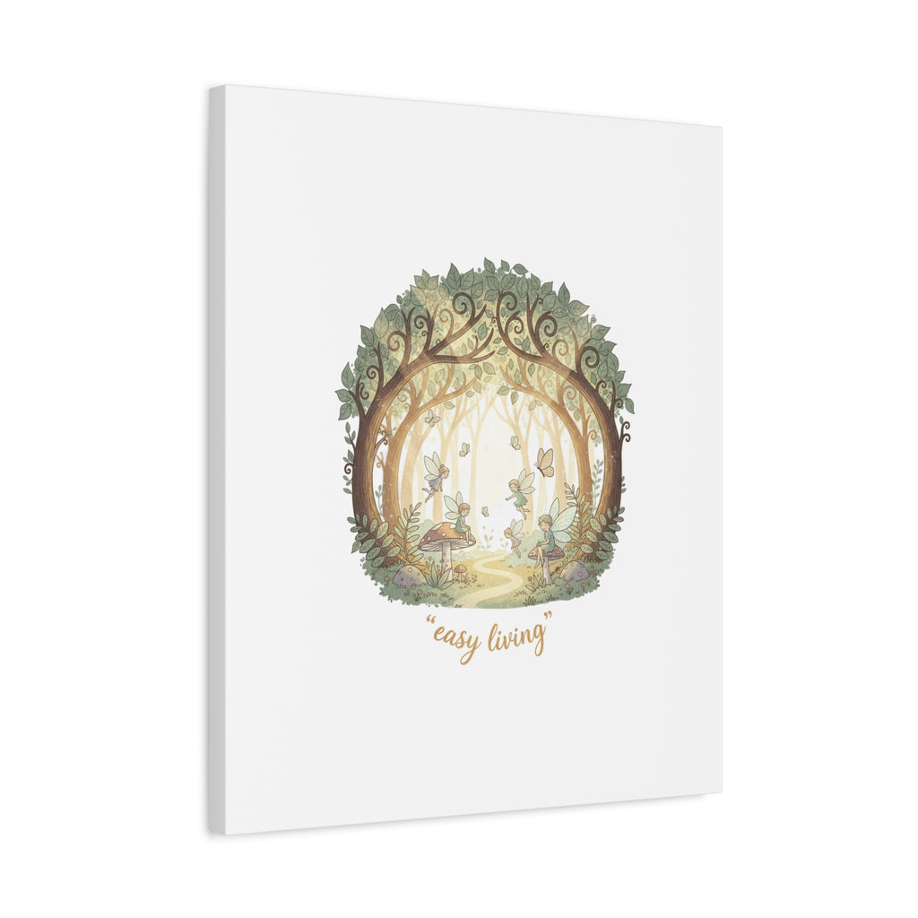 Easy Living Woodland Poster Canvas