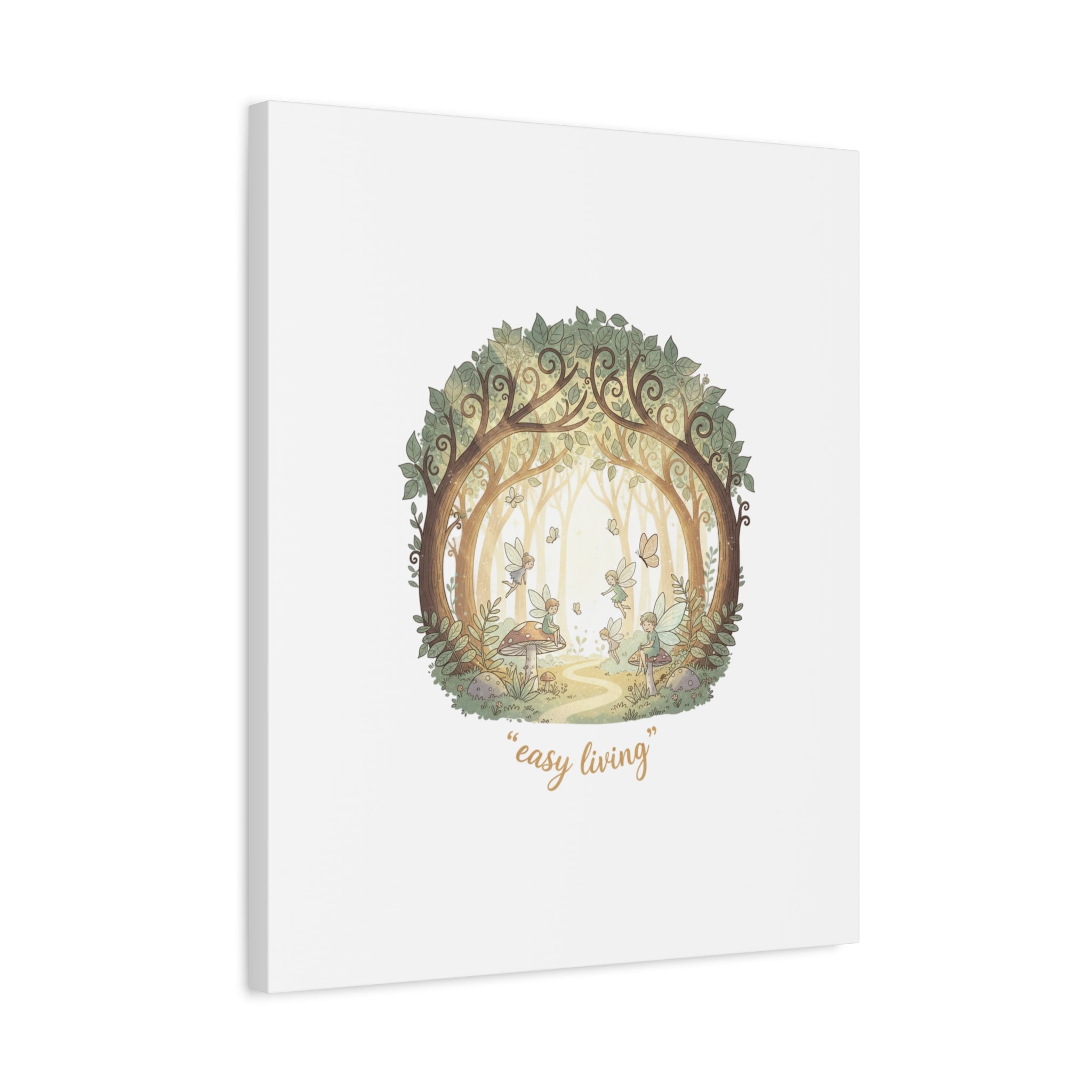 Easy Living Woodland Poster Canvas