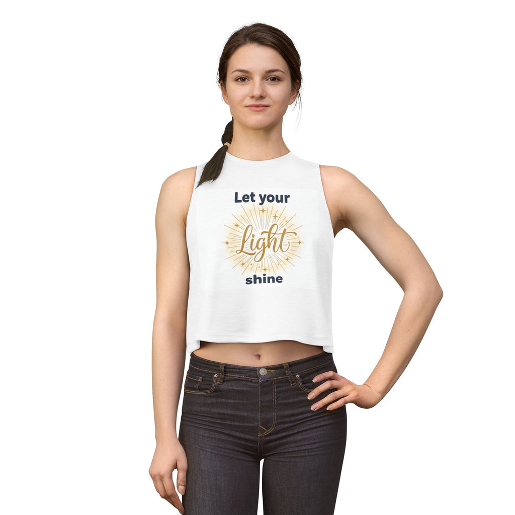 Let Your Light Shine Crop Top