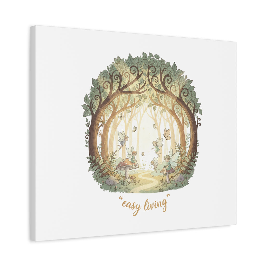 Easy Living Woodland Poster Canvas