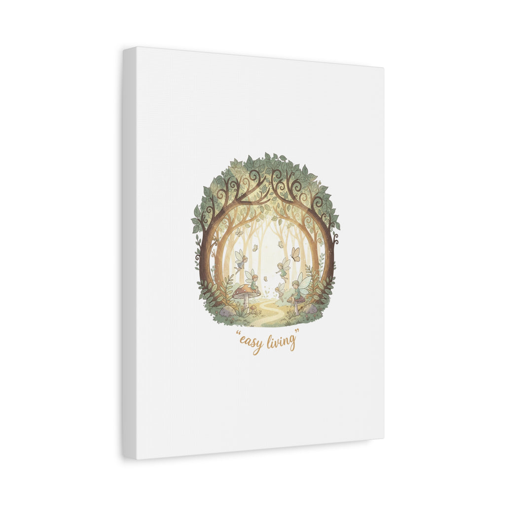 Easy Living Woodland Poster Canvas