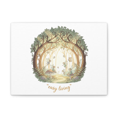 Easy Living Woodland Poster Canvas