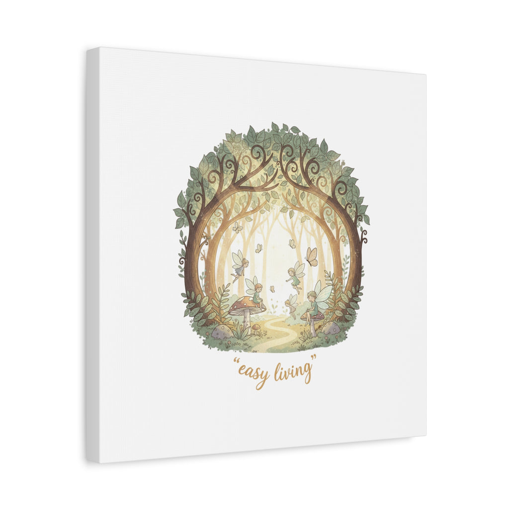 Easy Living Woodland Poster Canvas