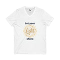 Let Your Light Shine V-Neck Tee