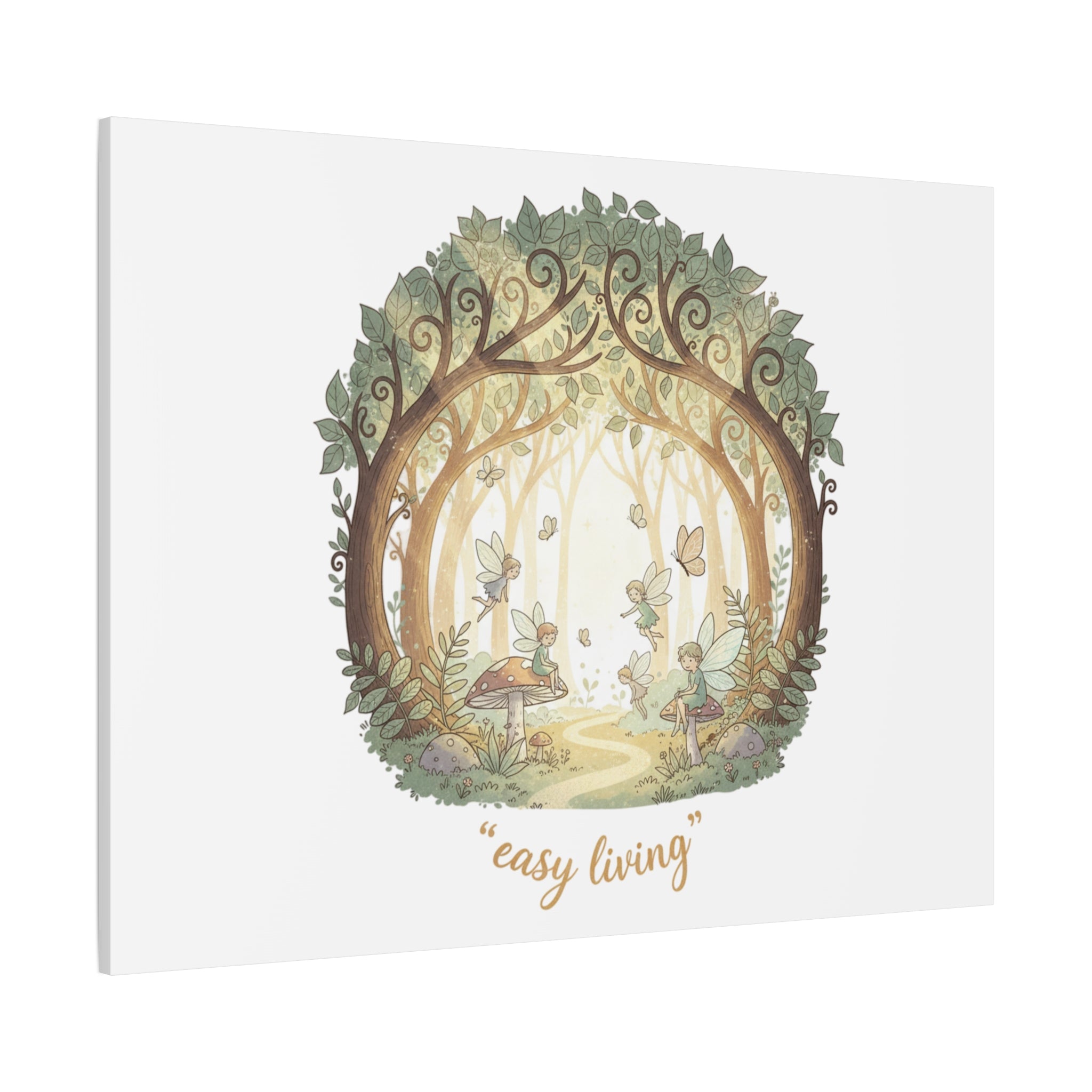 Easy Living Woodland Poster Canvas