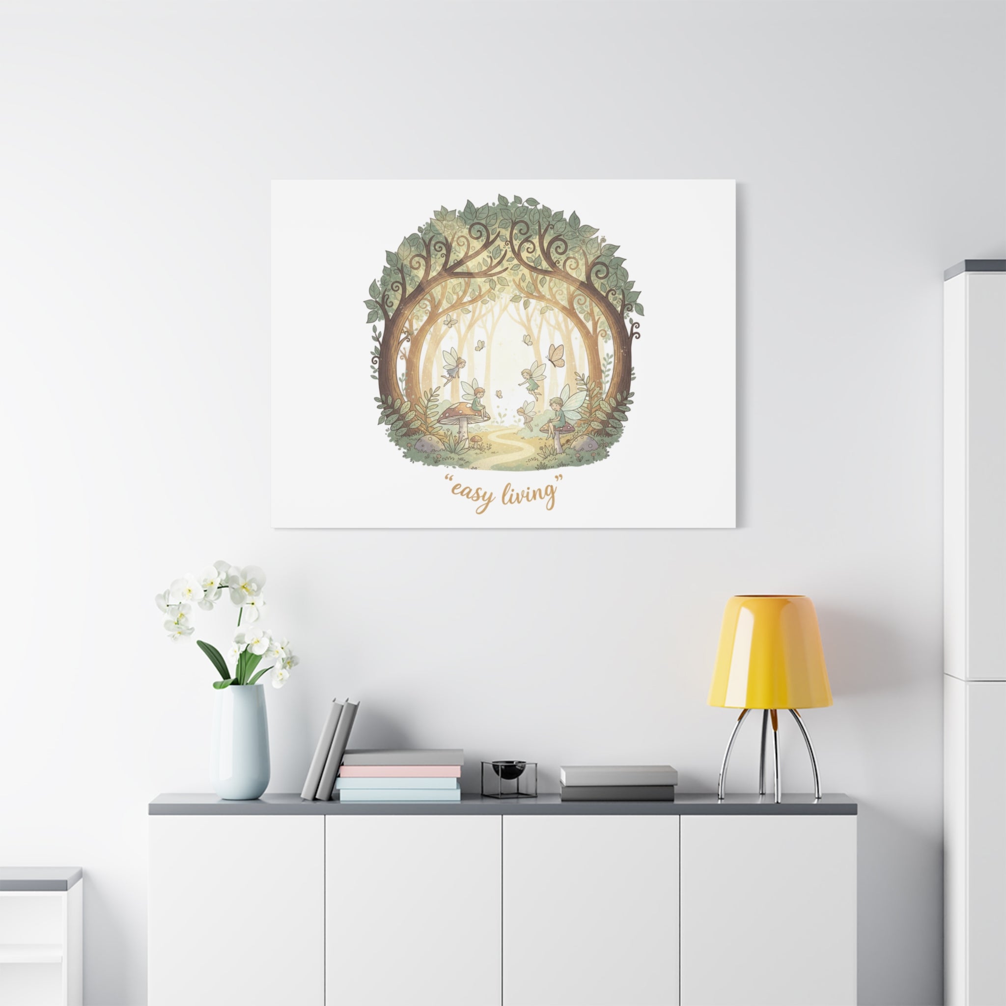 Easy Living Woodland Poster Canvas