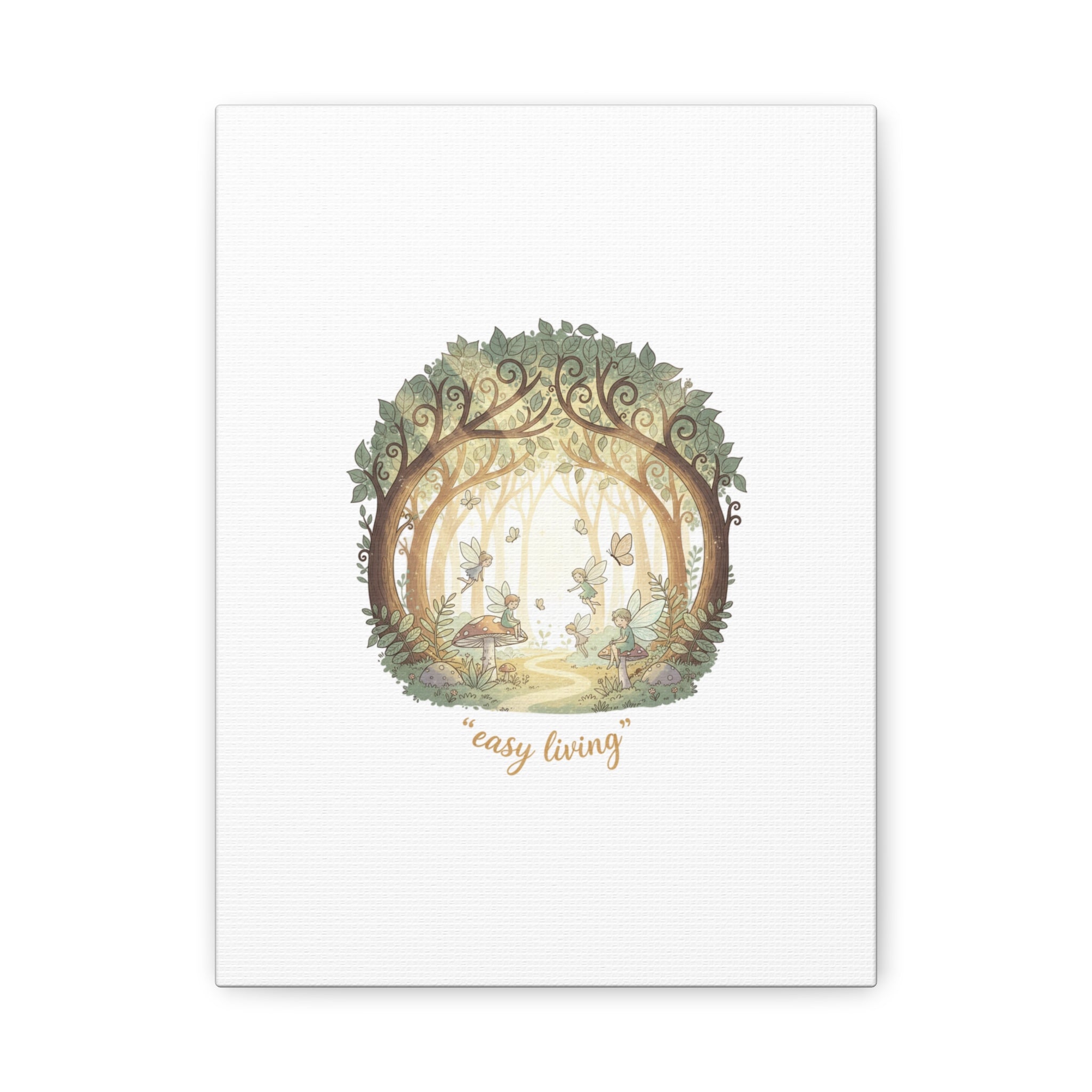 Easy Living Woodland Poster Canvas