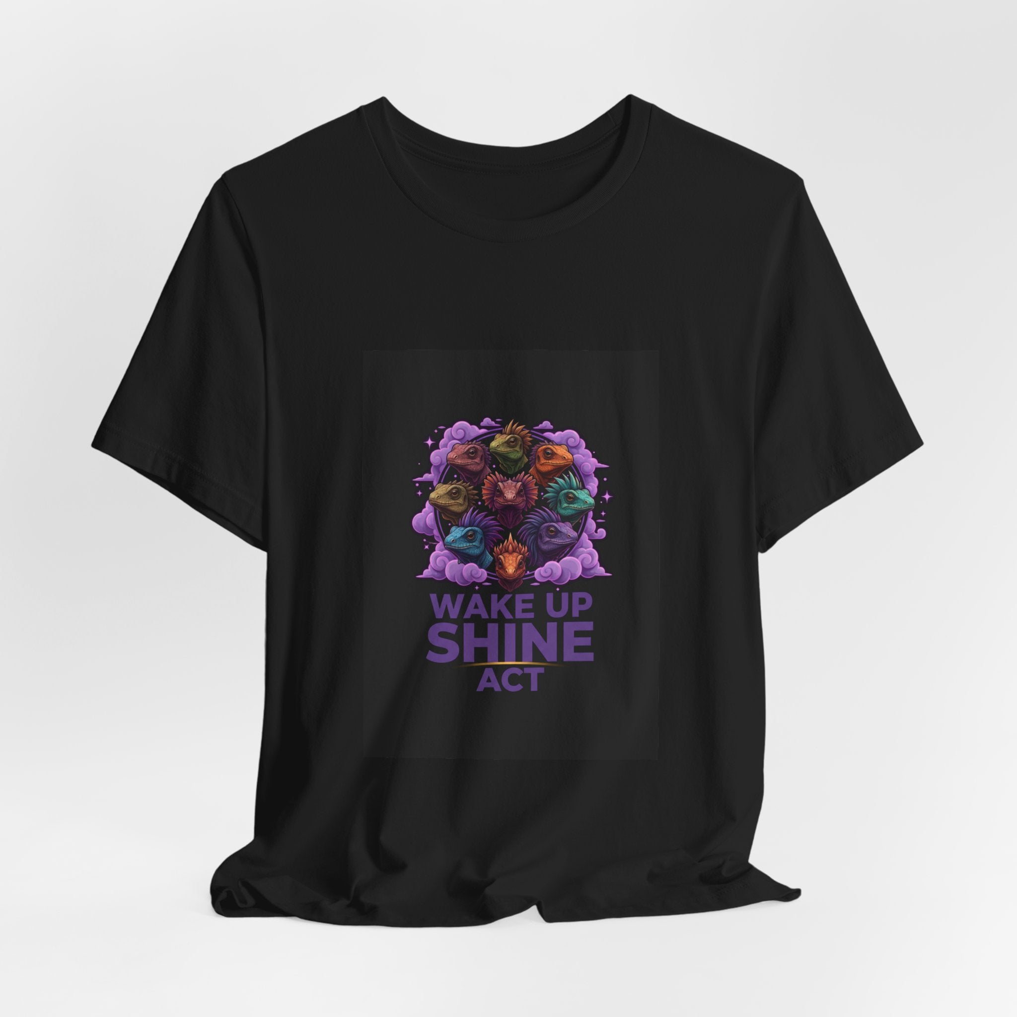 Wake Up Shine Act T‑Shirt | International Women's Day, feminist slogan graphic
